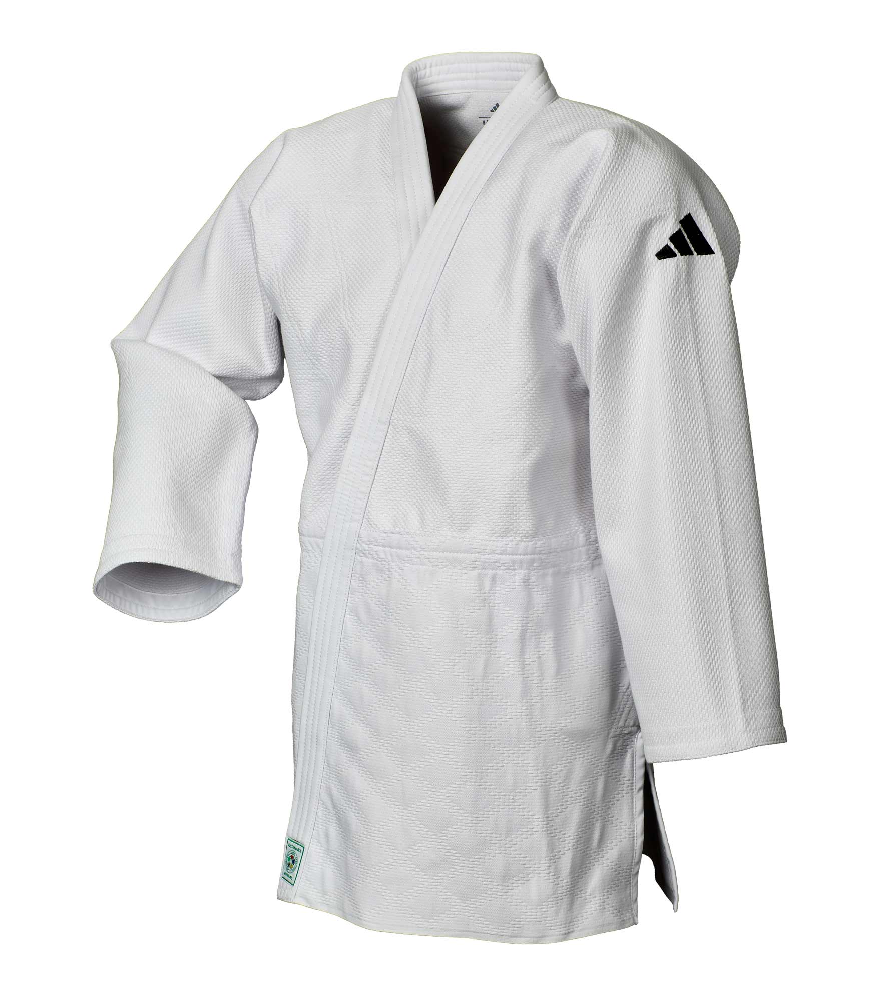 adidas judo jacket CHAMPION III IJF - Model 1 JIJF3-LJ- white Logo only