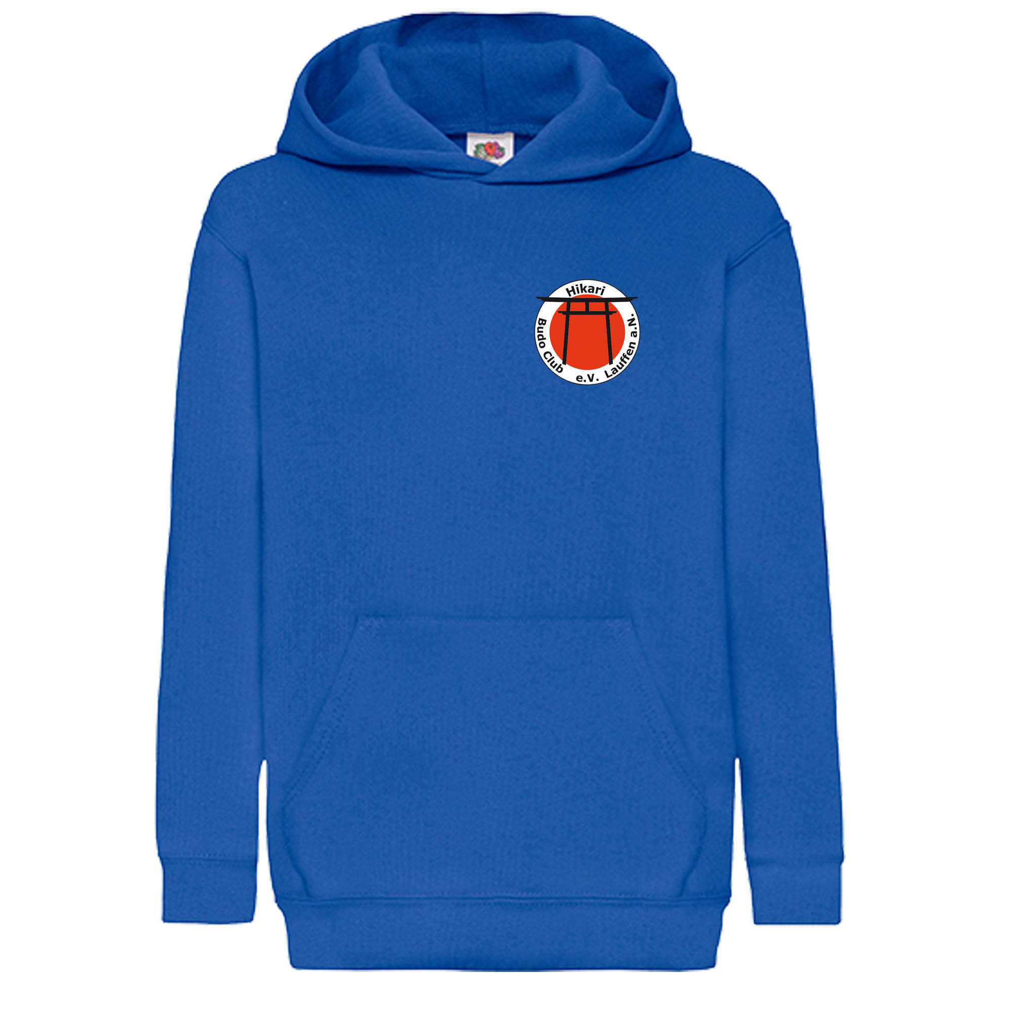 Hoody Budoclub Hikari Lauffen royal blau