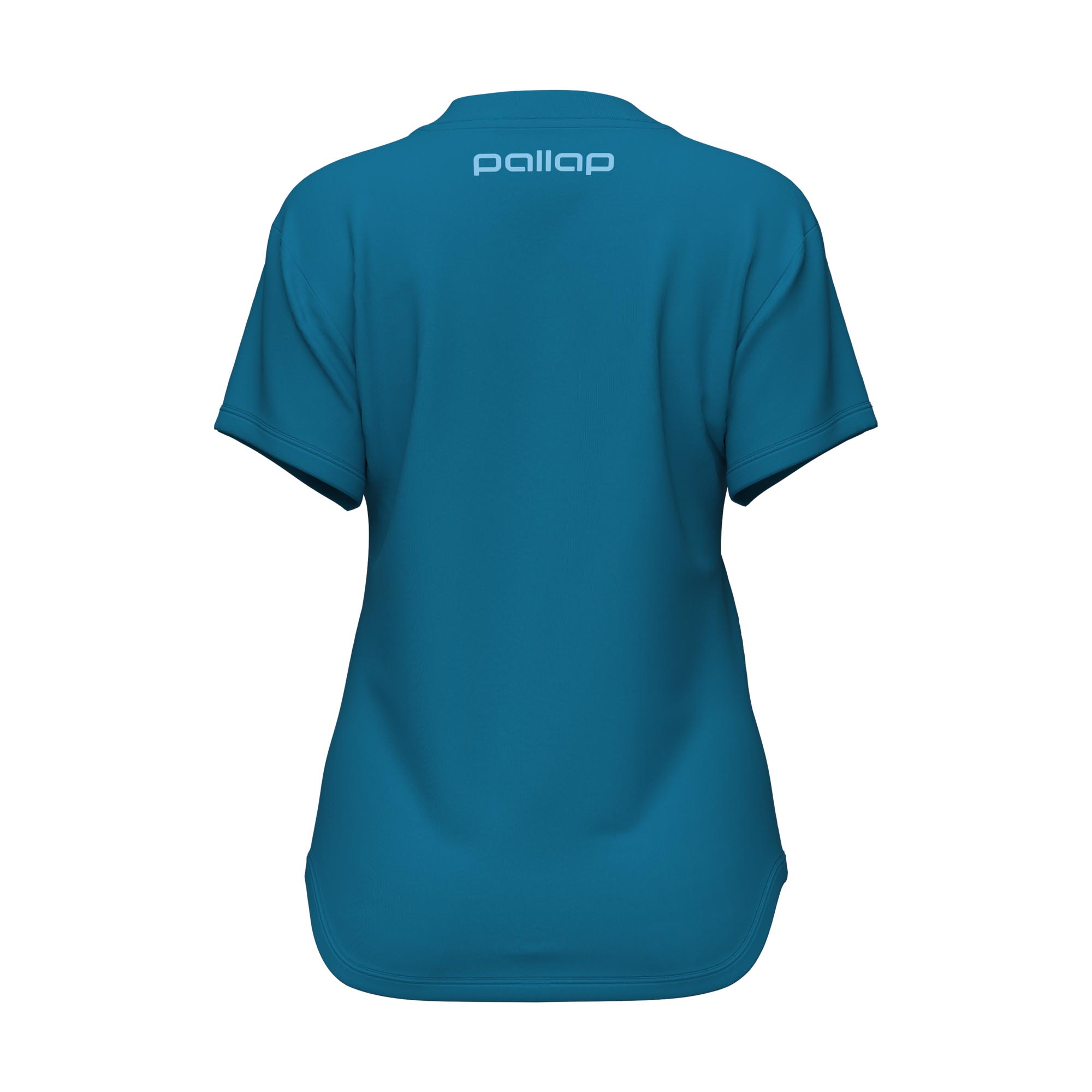 Pallap women's team t-shirt V2 blue green/pulse blue