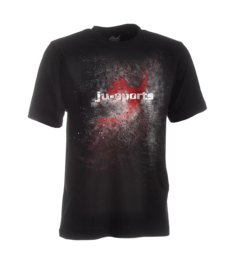Ju-Sports Dark-Line T-Shirt Jush Explosion black-red
