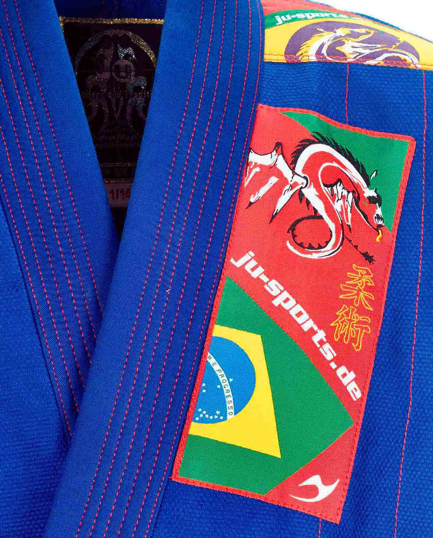 Ju-Sports BJJ-Anzug Kids blau