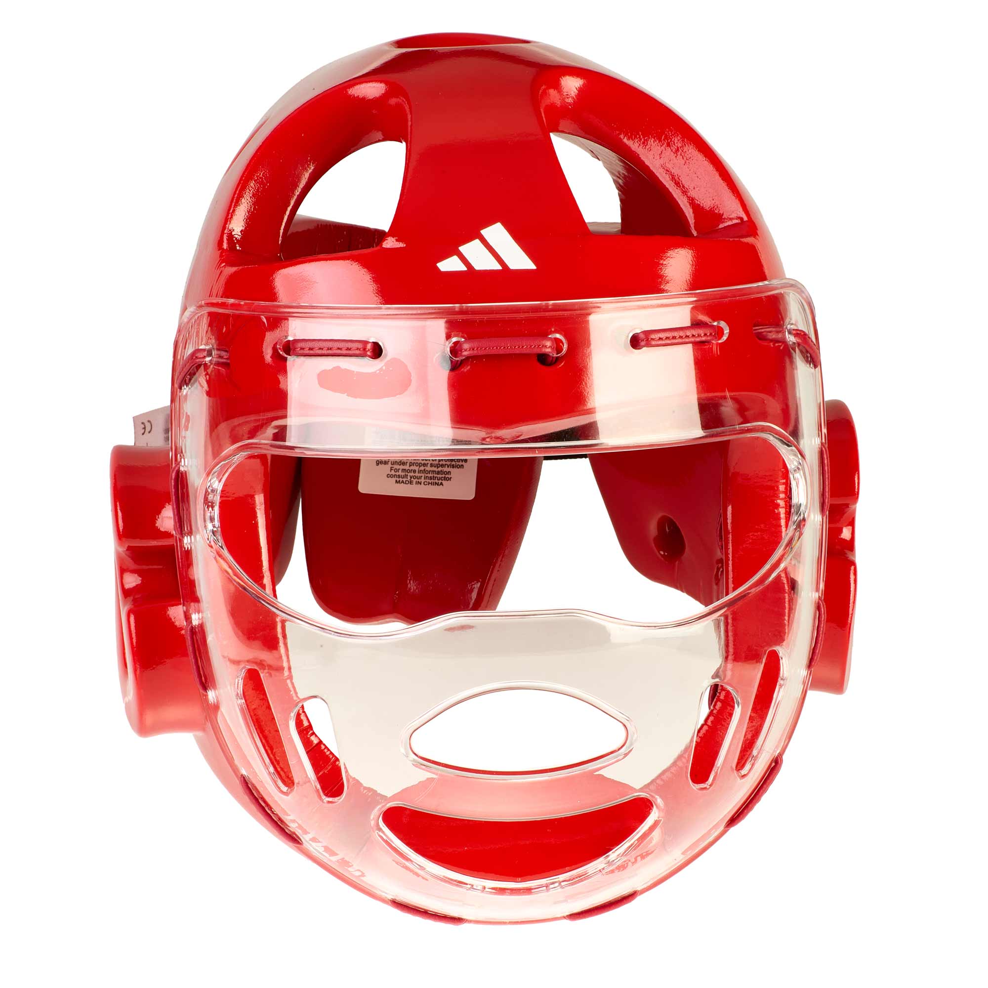 adidas Kopfschutz Dip rot mit Maske, ADITHGM01