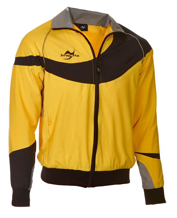 Ju-Sports C1 zip-up team jacket yellow/black