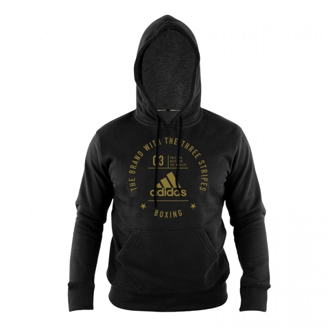 adidas Community Hoody BOXING black/gold, adiCL02B