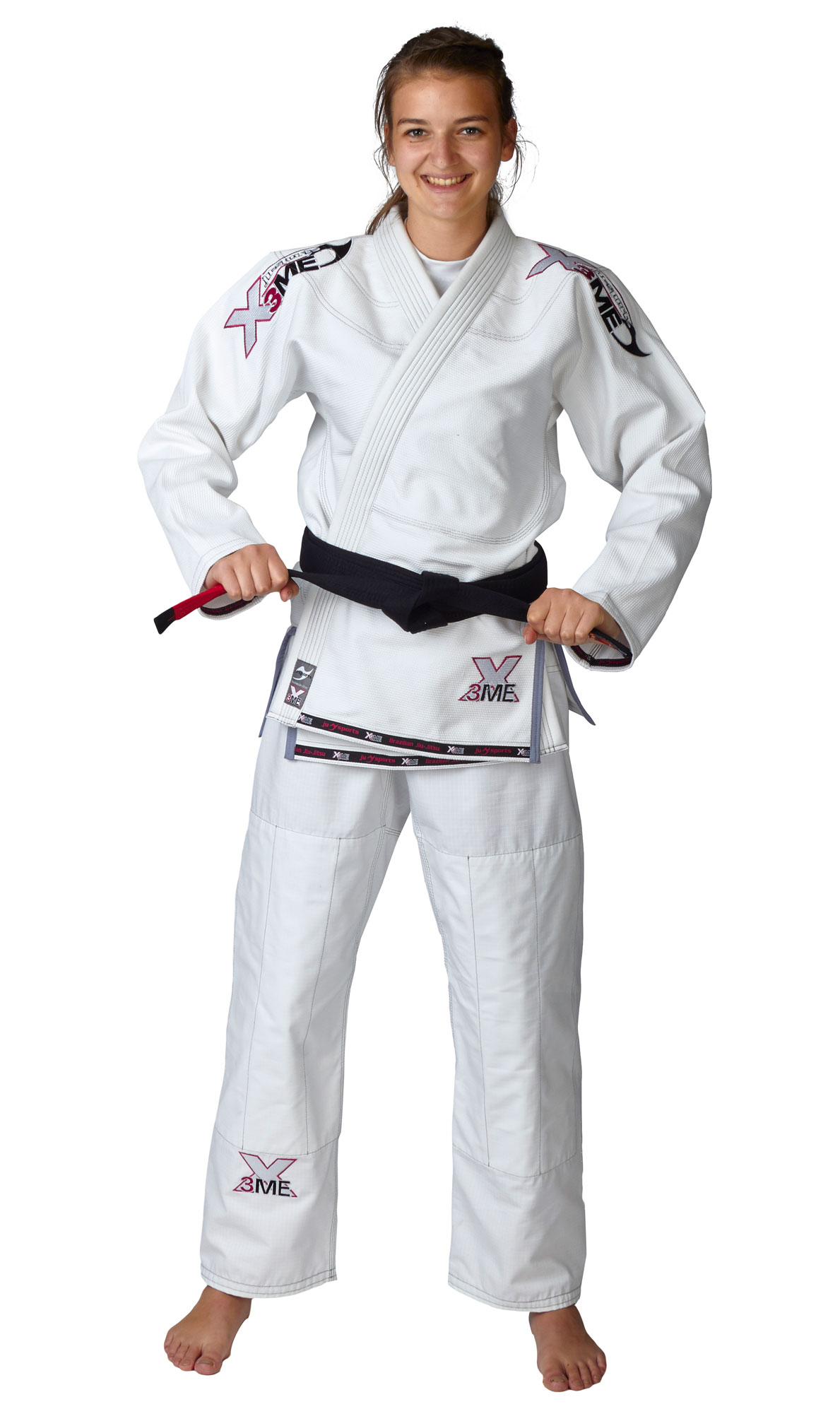 Amazona BJJ EXTREME 2.0 white/pink