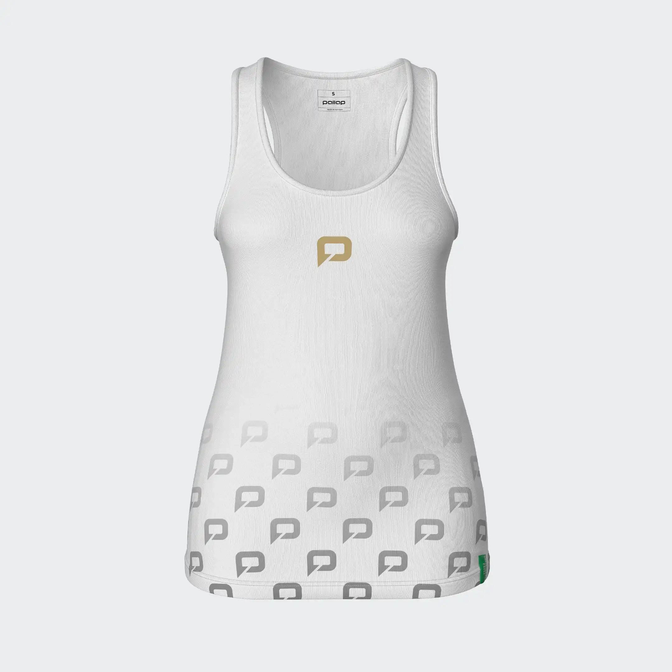 Pallap Women`s Competition Top white/mat gold