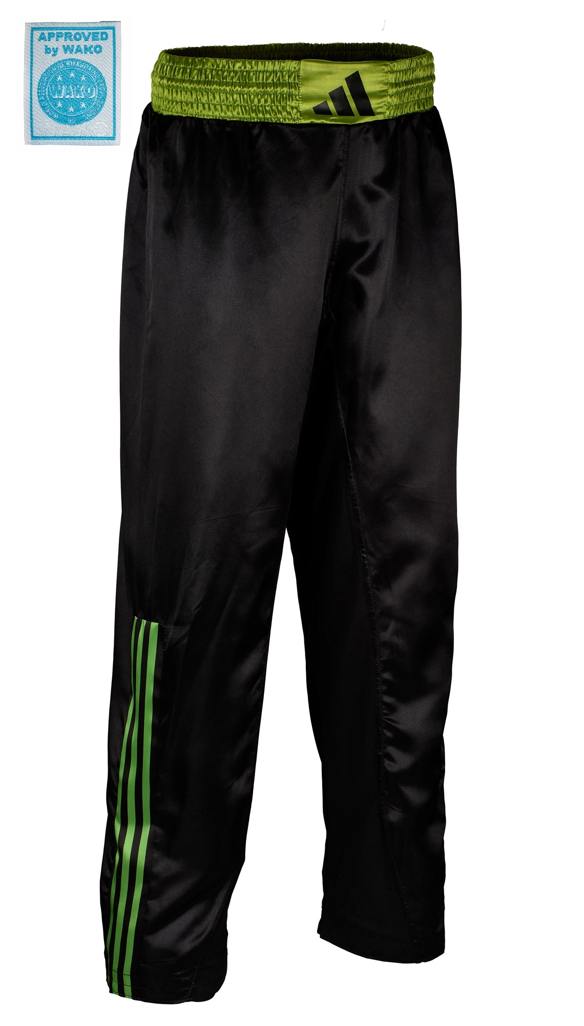 adidas Kickbox-Hose schwarz/solar lime, adiKBUN200T