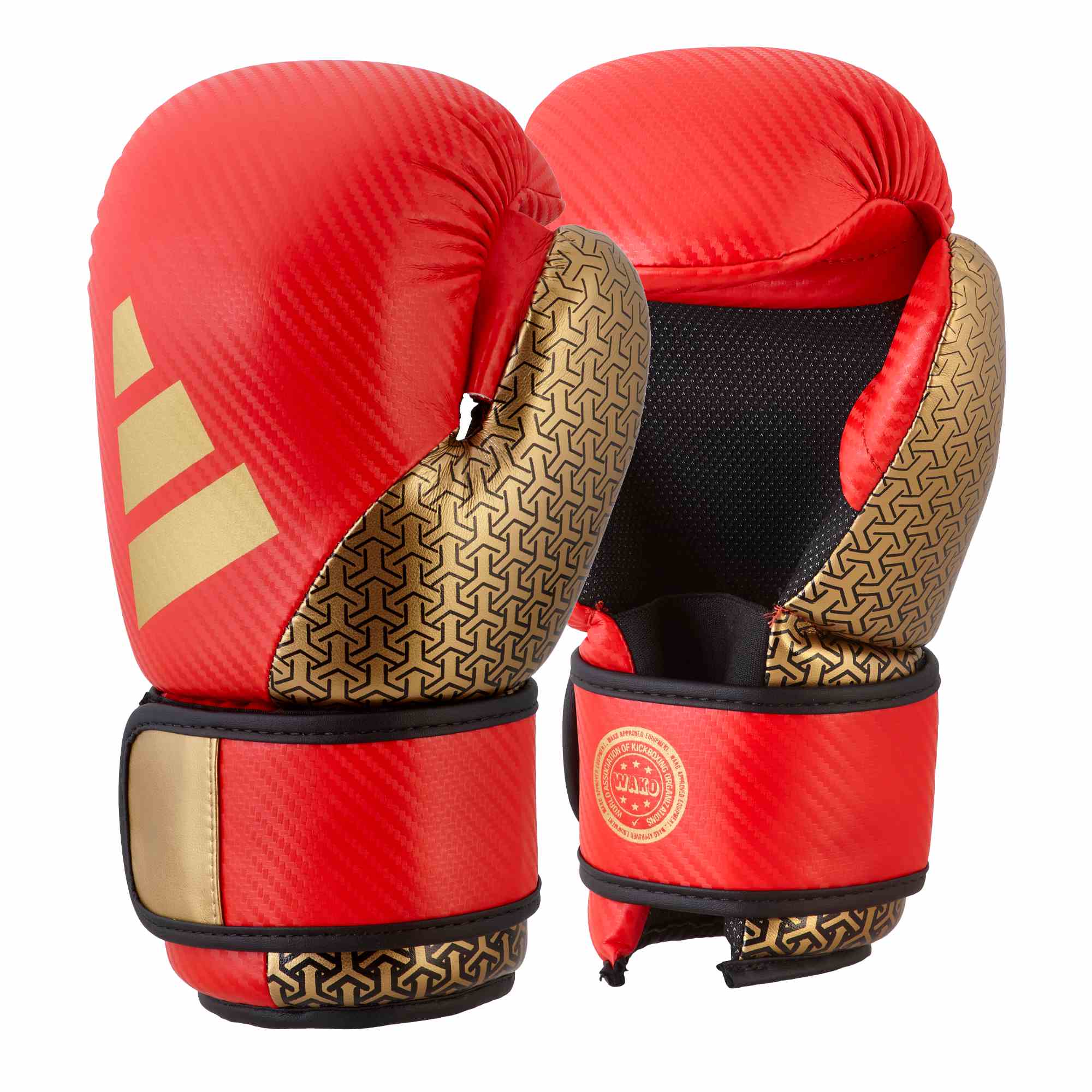 adidas pro point fighter glove adiKBPF300, red/gold