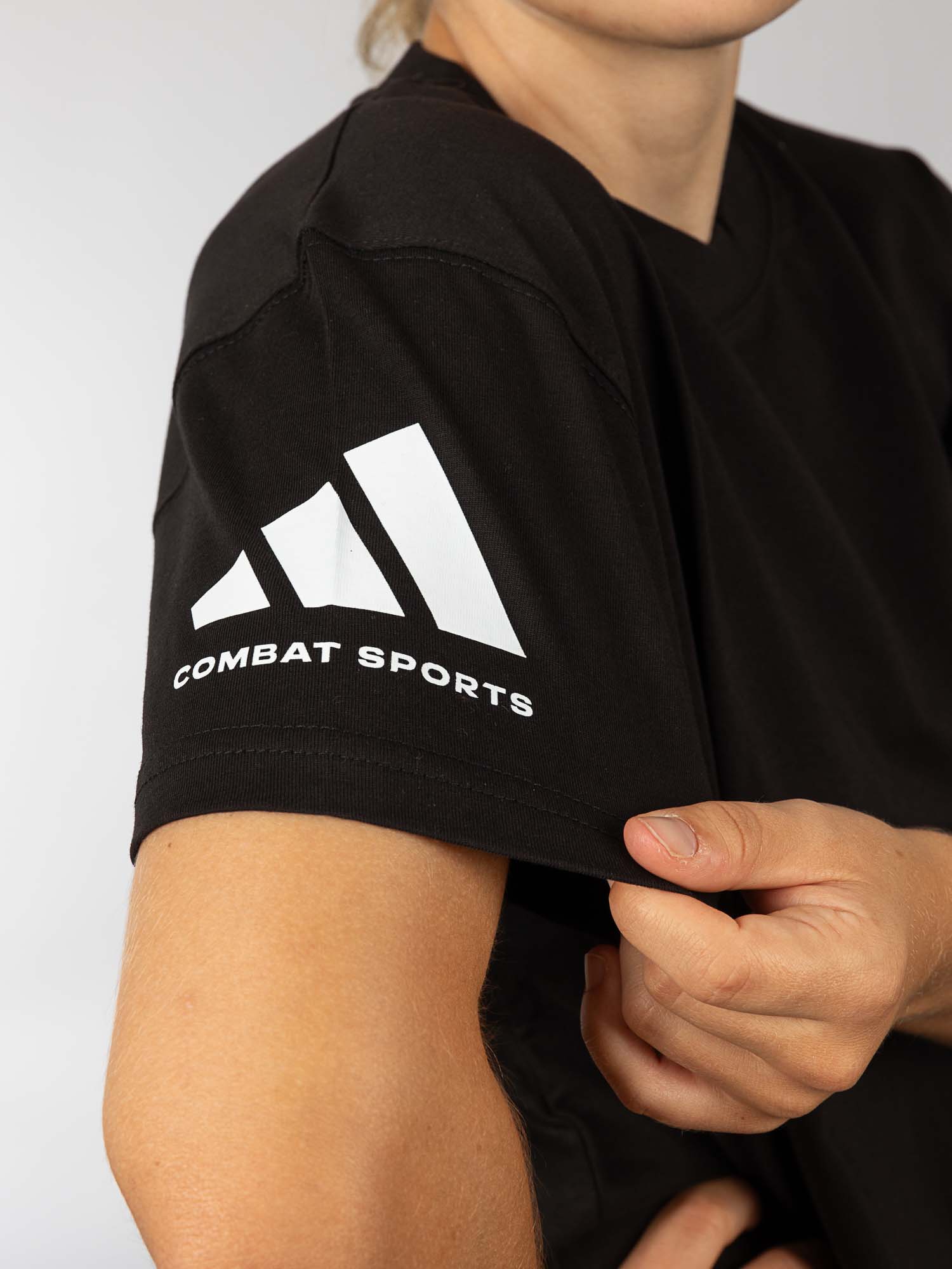 Combat Sports, T-Shirt, Schwarz, Kurzarm, Logo