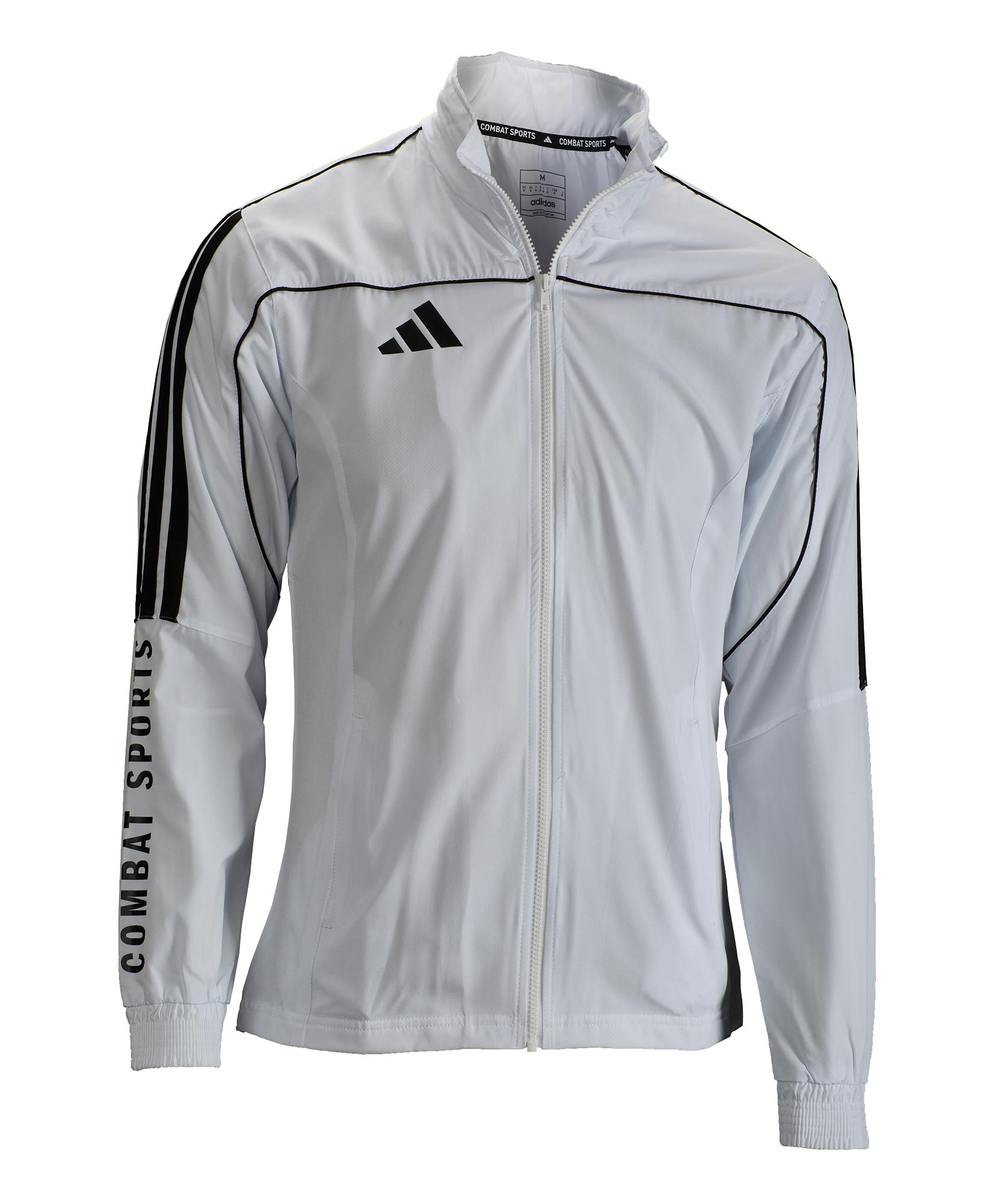 adidas zipped jacket TR40 white
