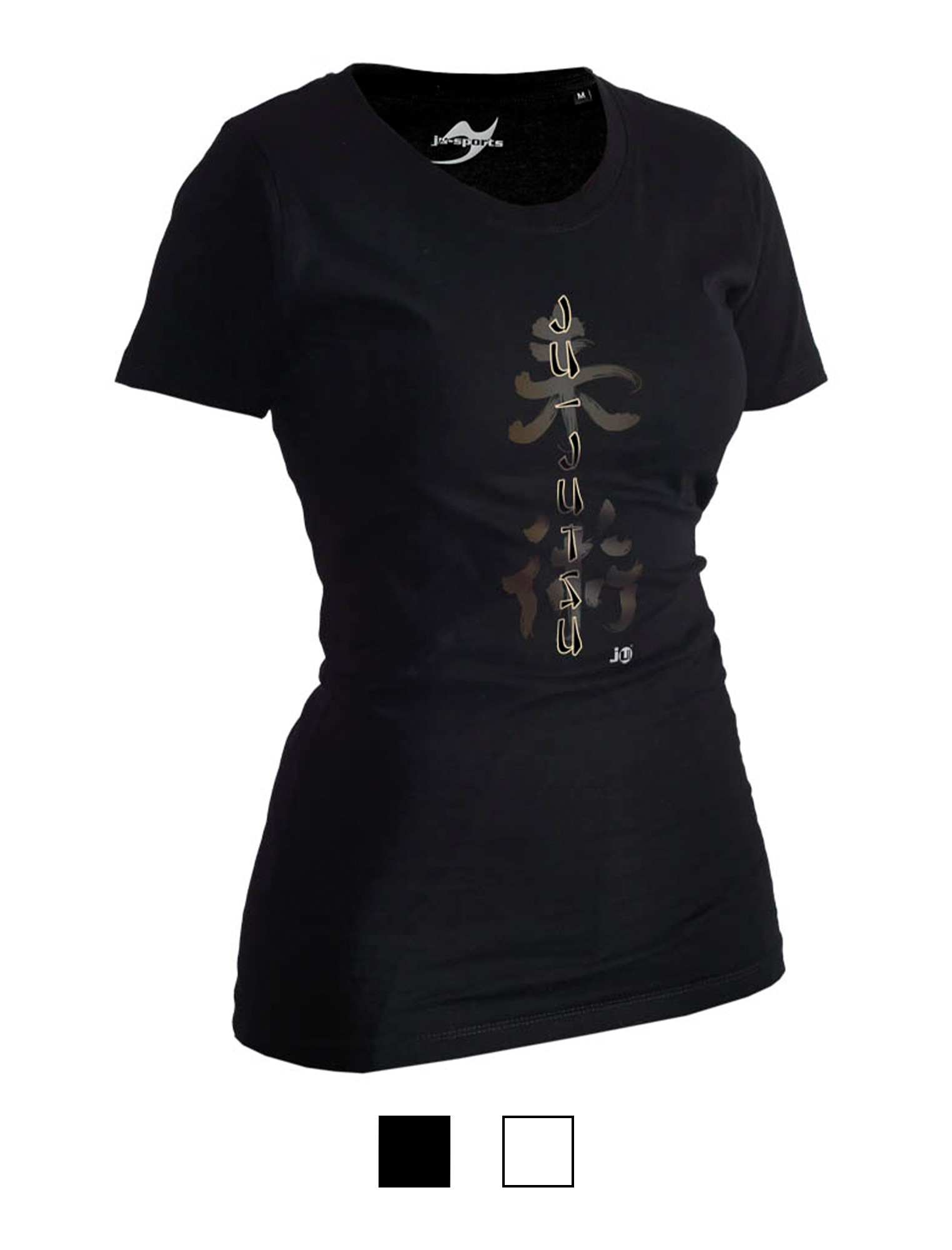 Ju-Sports Ju-Jutsu Shirt Classic black Lady