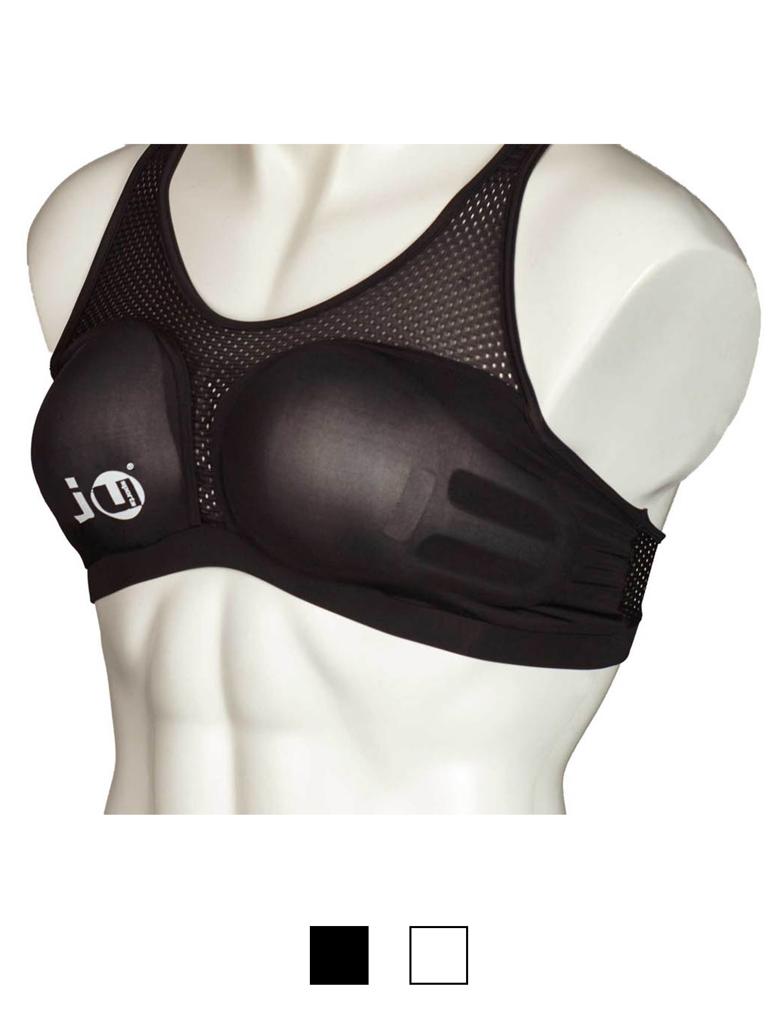 Brustschutz für Damen Cool Guard "Super" komplett schwarz