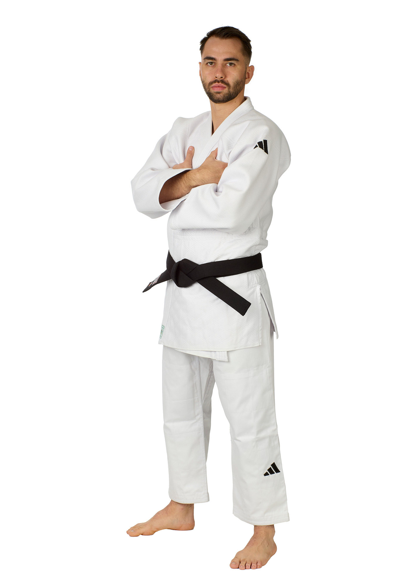 adidas judo jacket CHAMPION III IJF - Model 1 JIJF3-LJ- white Logo only