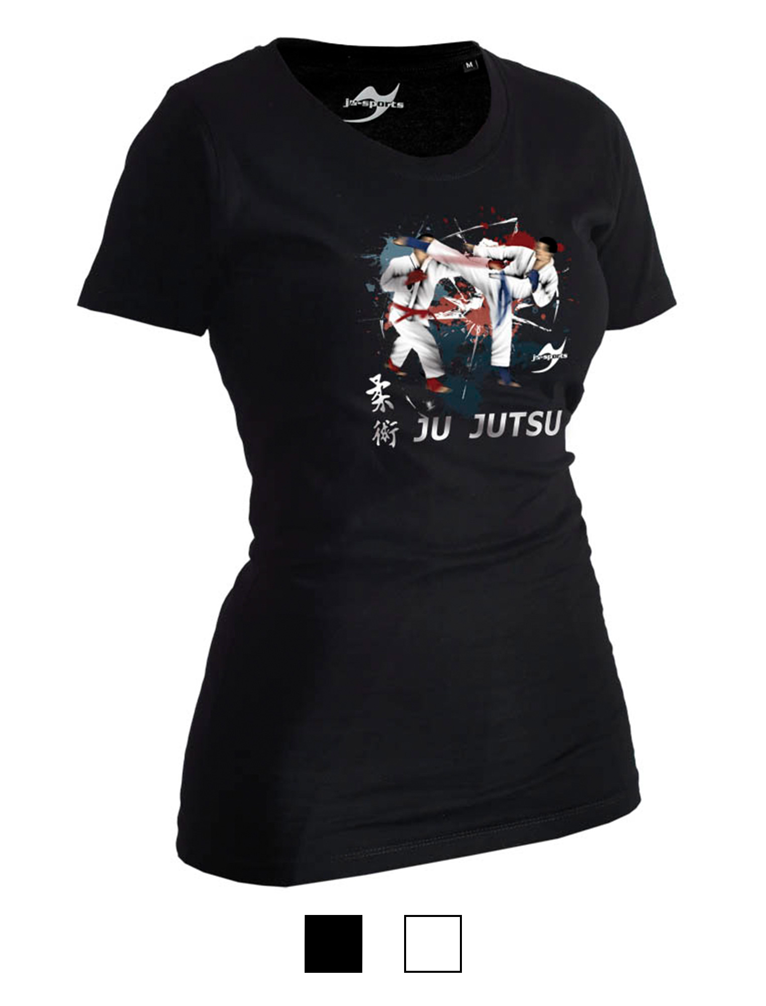 Ju-Jutsu-Shirt Competition schwarz Lady