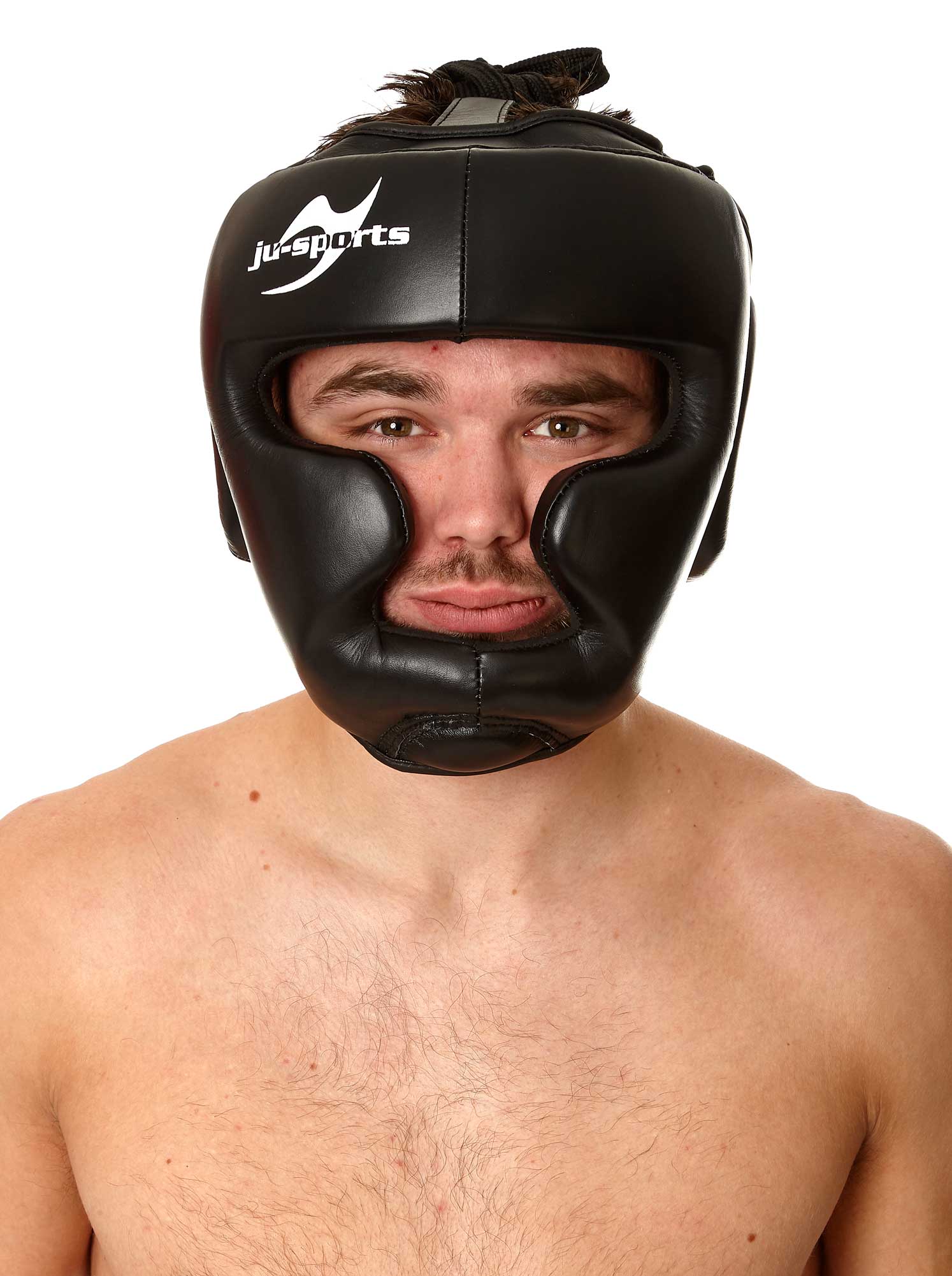 Ju-Sports Head Protector Chin Black