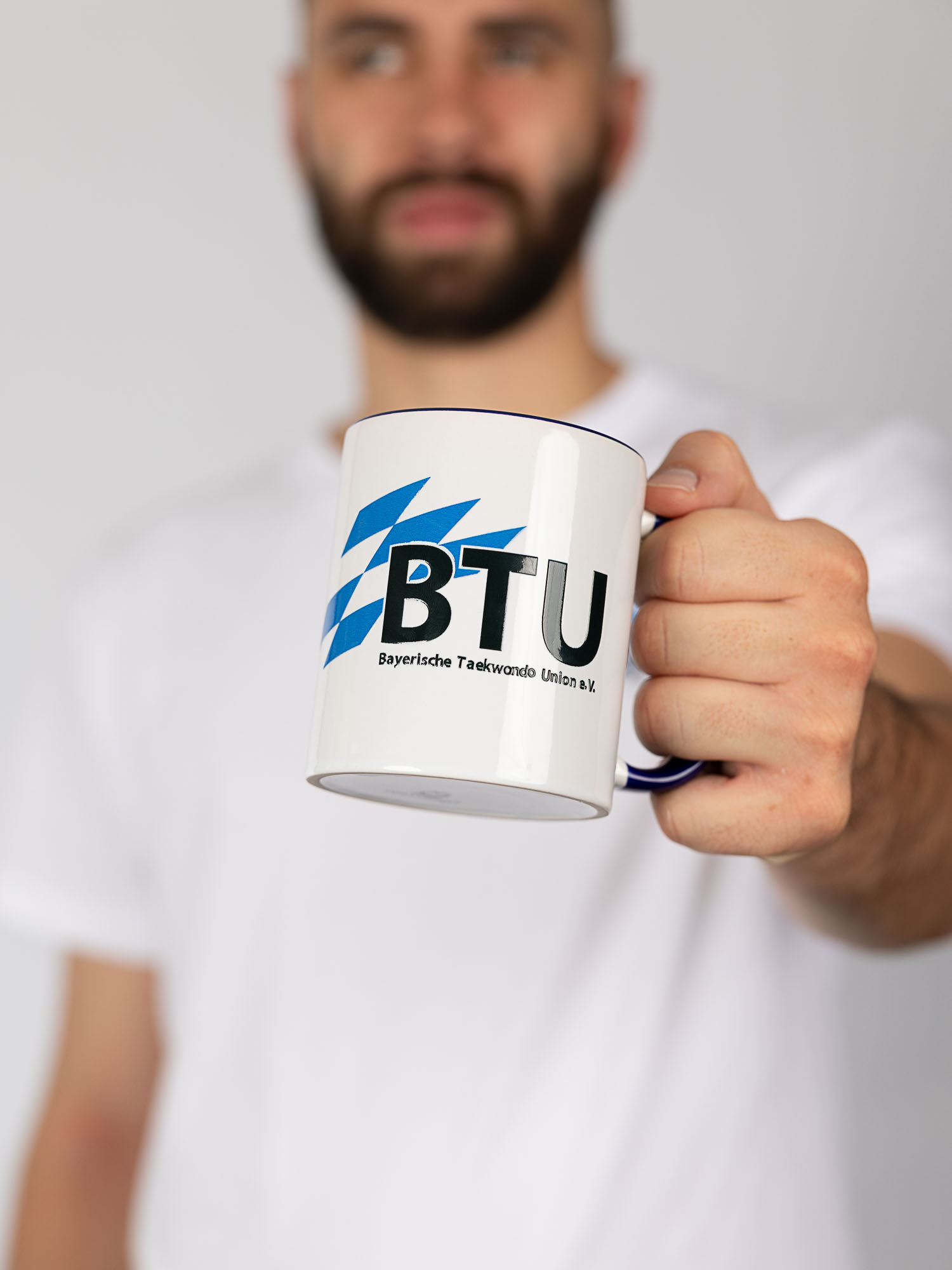 tasse, becher, kaffee, logo, mug