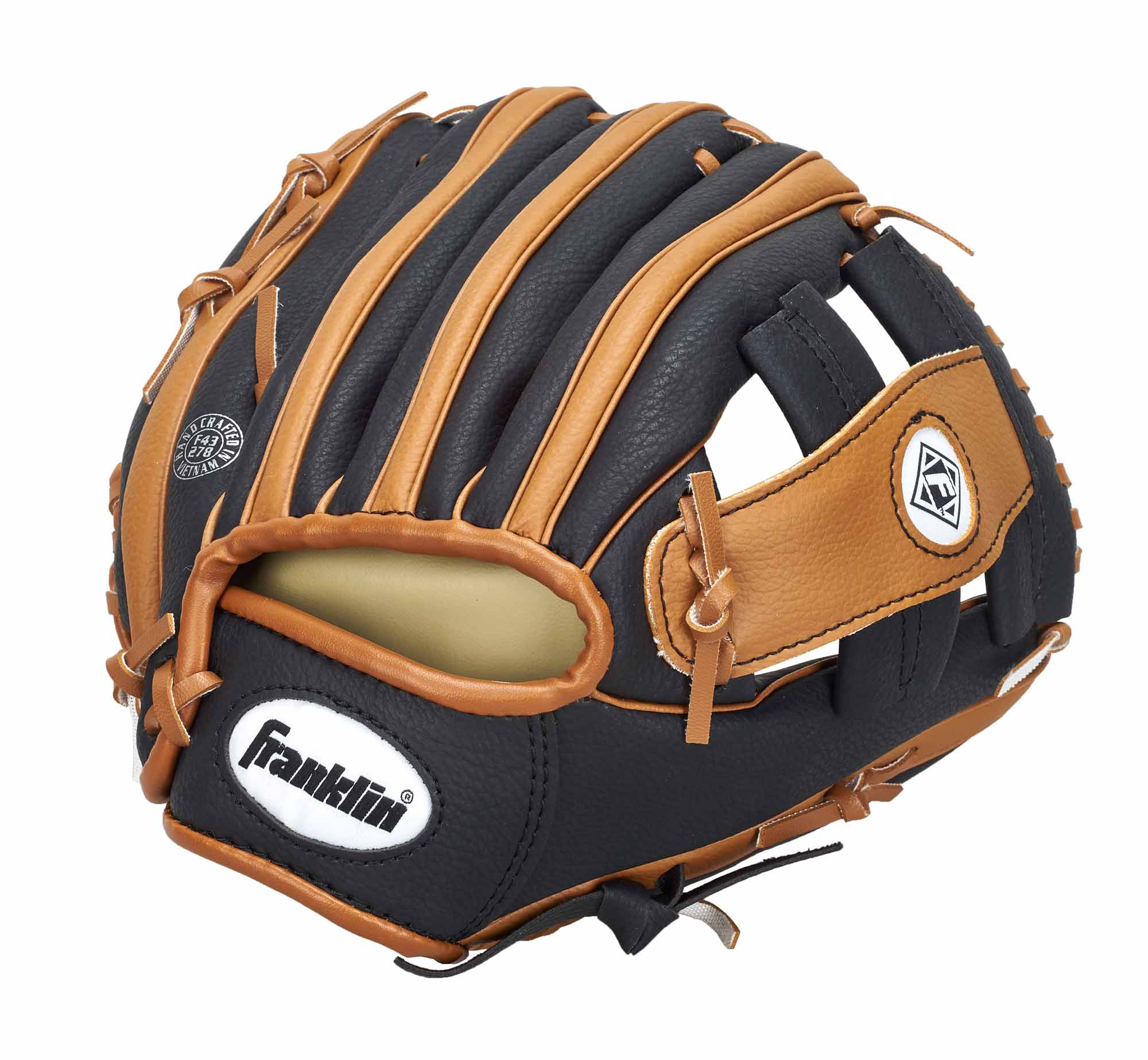 9.5" BLK/TAN PVC BBG REG W/BAL