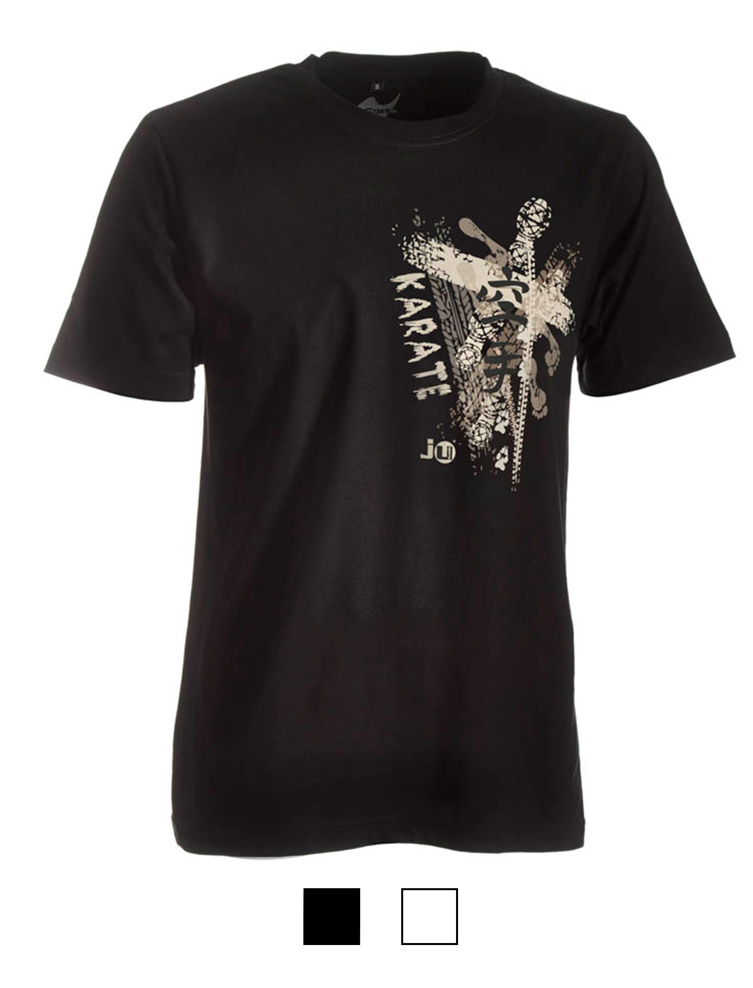 Karate-Shirt Trace schwarz