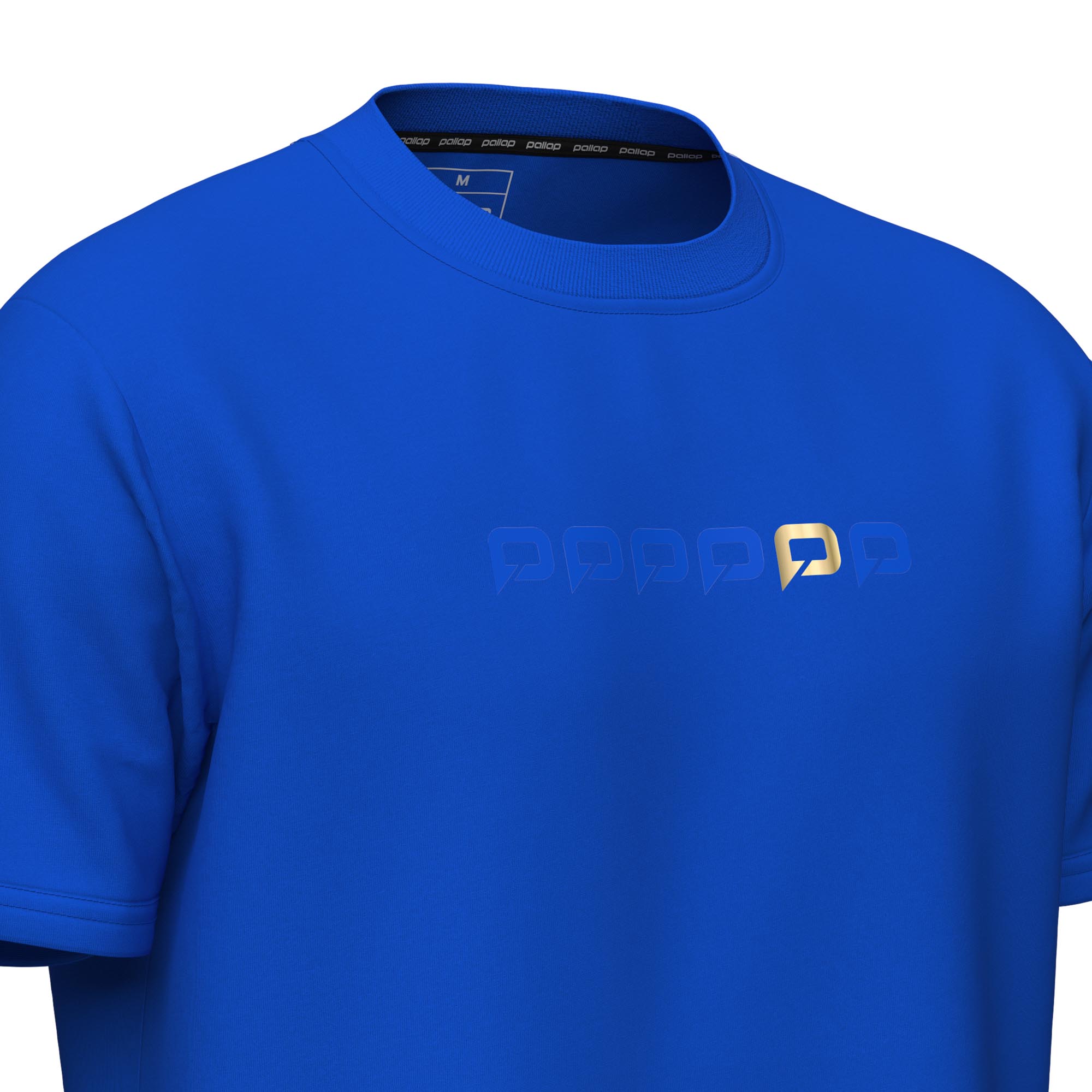 Pallap men's shirt amparo blue/gold met