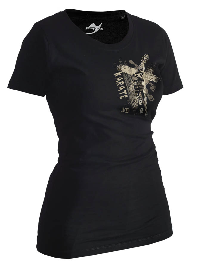 Ju-Sports Karate Shirt Trace black Lady