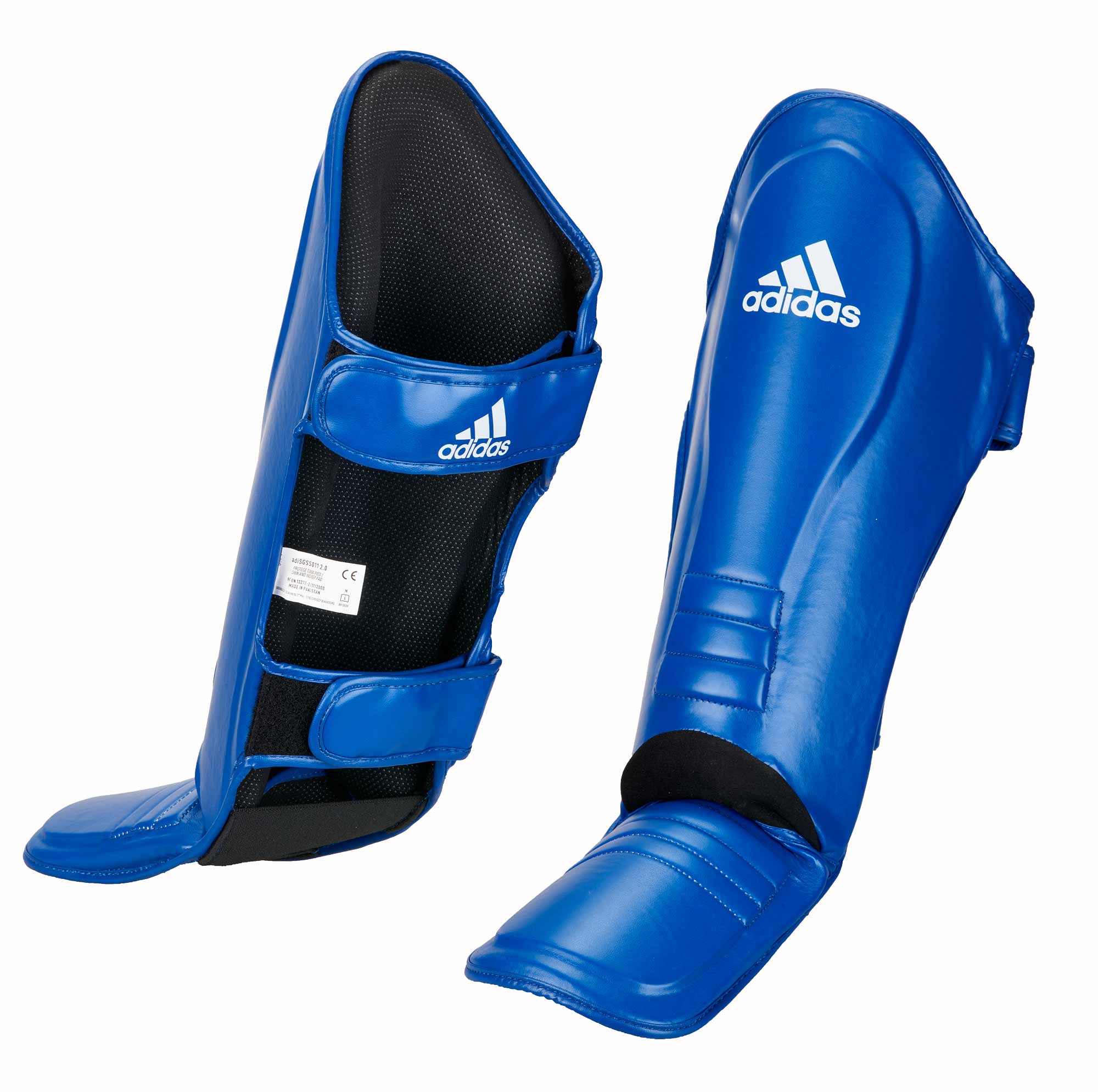 Ju Sports adidas Super-Pro Schienbein-Spannschutz blau, adiSGSS011 2.0