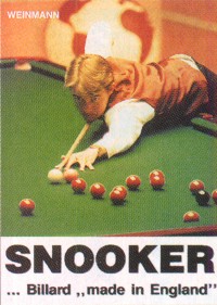 W. Grewatsch - M. Rosenstein : Snooker - Billard "made in England"