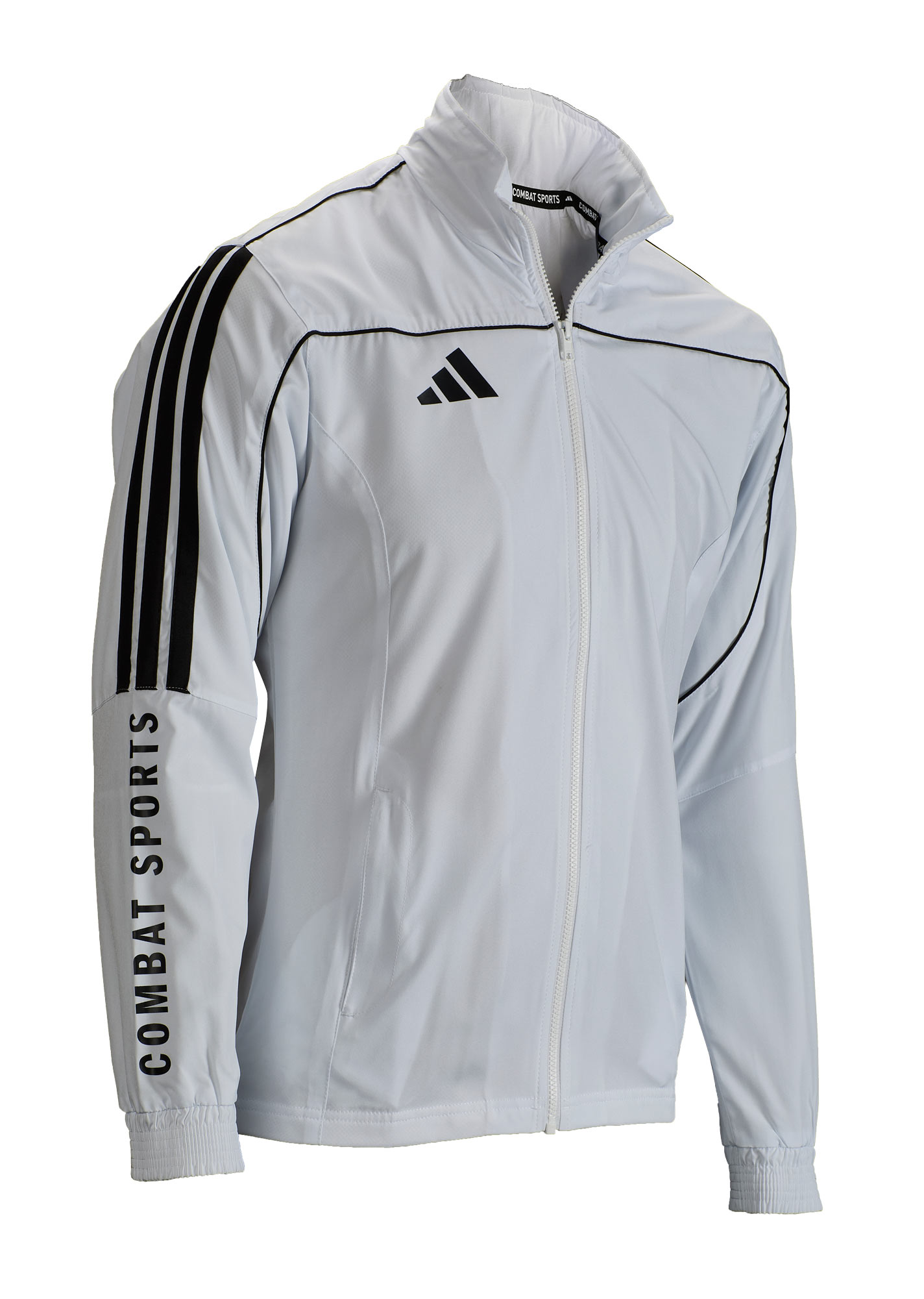 adidas zipped jacket TR40 white