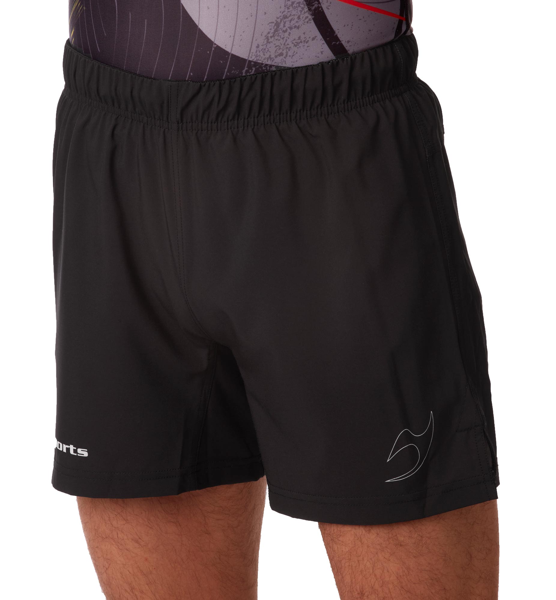 Base Line flex shorts RV2 black