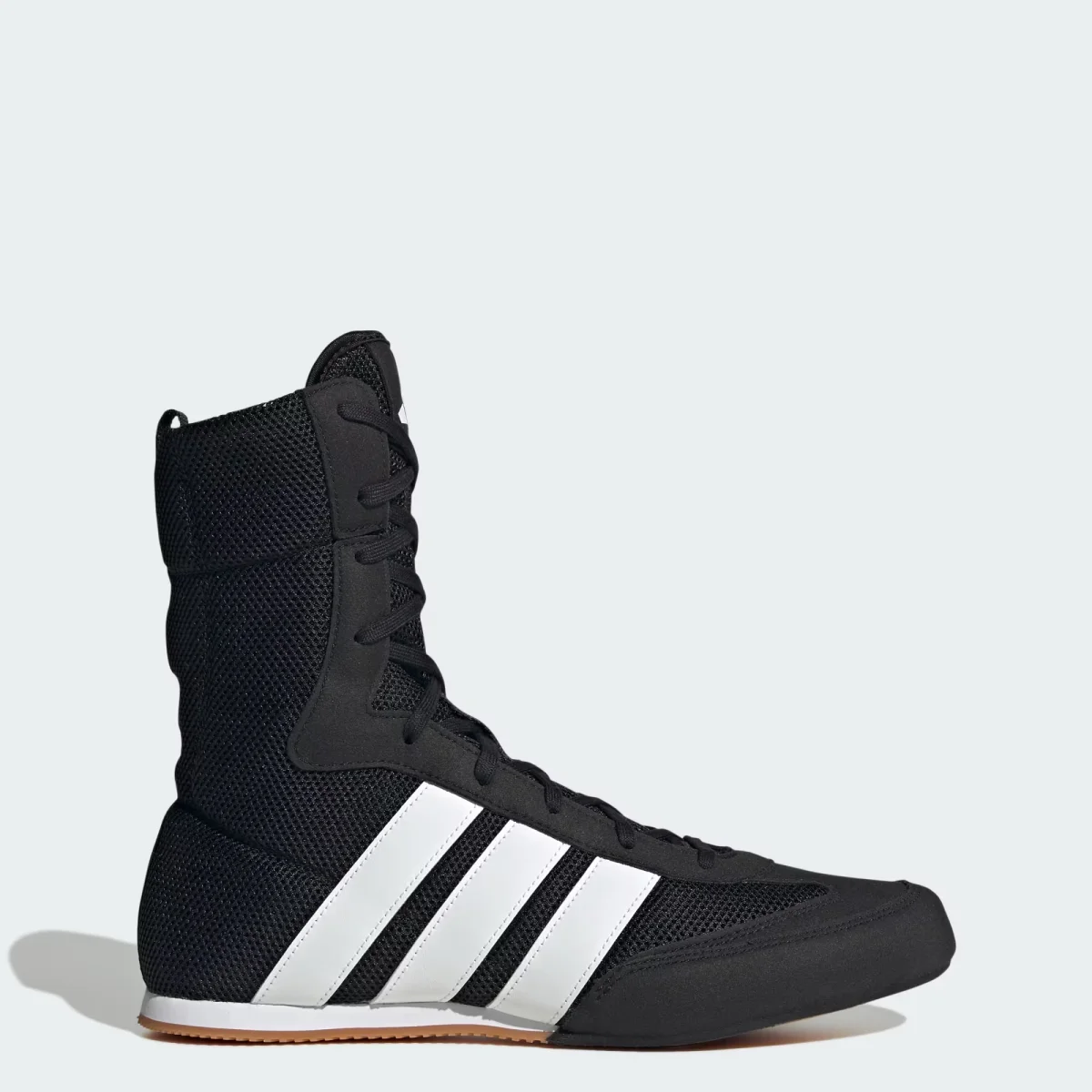 Stiefel, Trainingstiefel, Mesh-Obermaterial, Schwarz, Schnürung