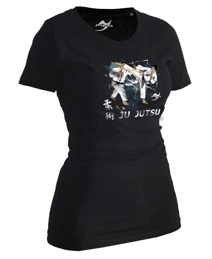 Ju-Sports Ju-Jutsu Shirt Artist black Lady