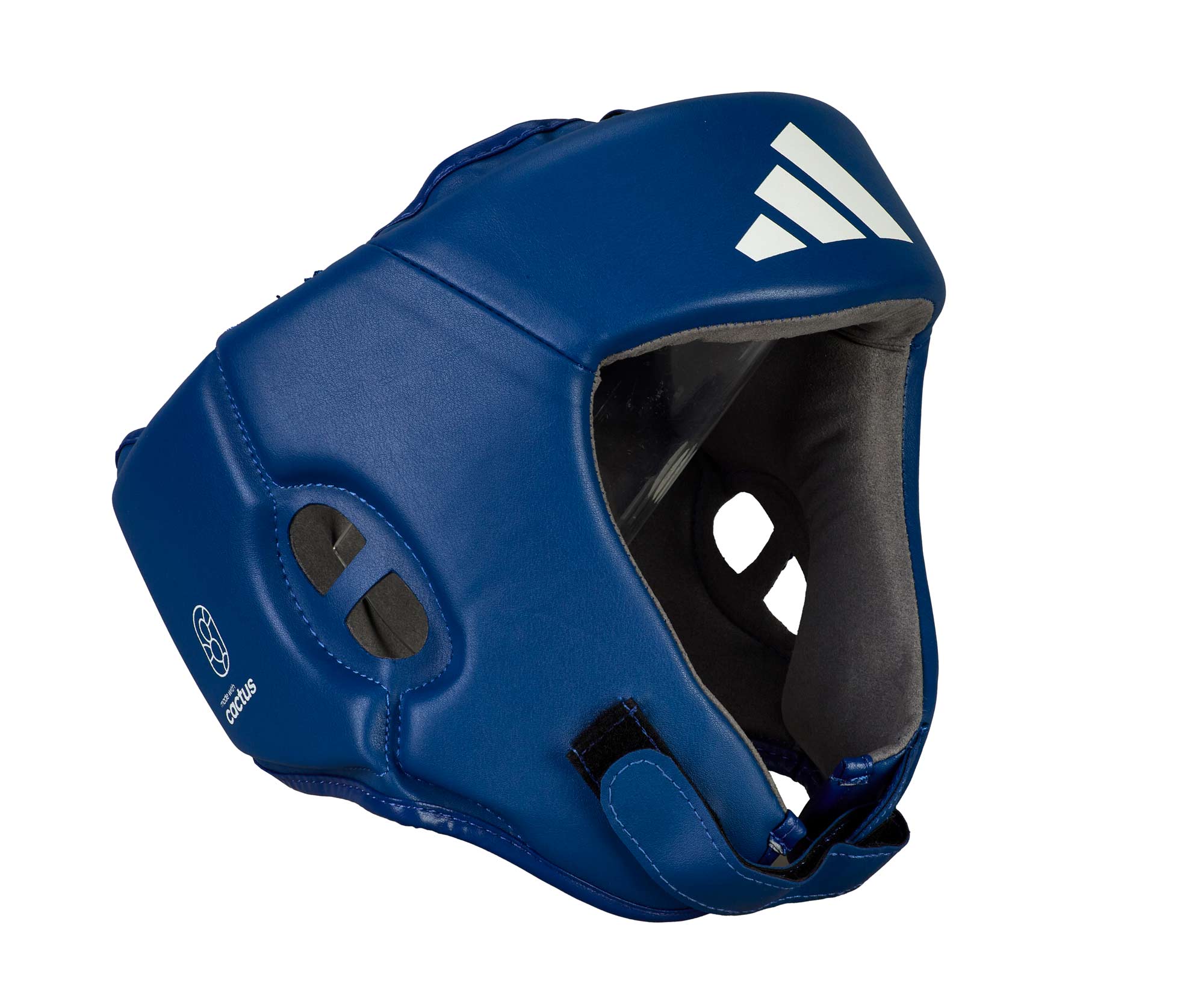 adidas IBA head guard blue cactus-leather adiIBAH1C