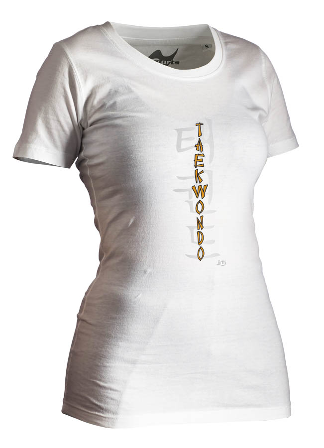 Ju Sports Taekwondo-Shirt Classic weiß Lady