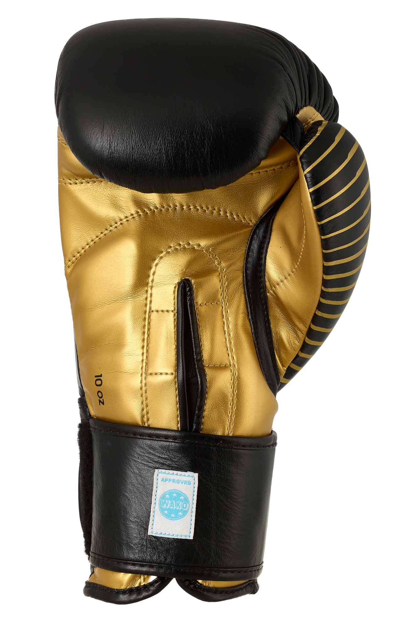 adidas kickboxing competition glove black/gold adiKBWKF200