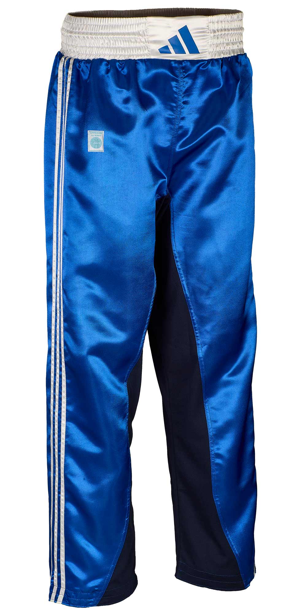 adidas kick boxing pants adiKBUN110T, blue/white