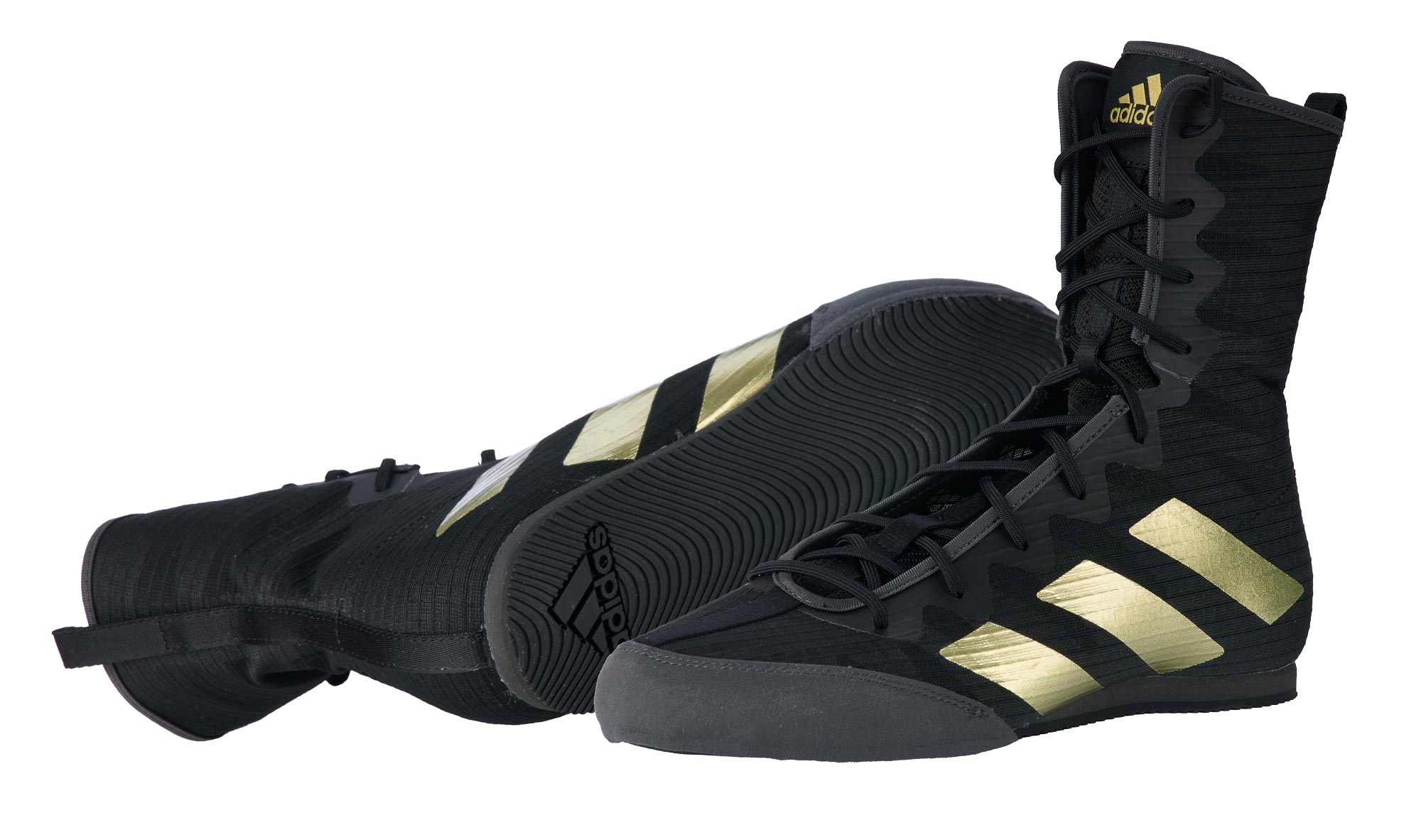 adidas Boxschuhe Box Hog 4 black/gold, GZ6116