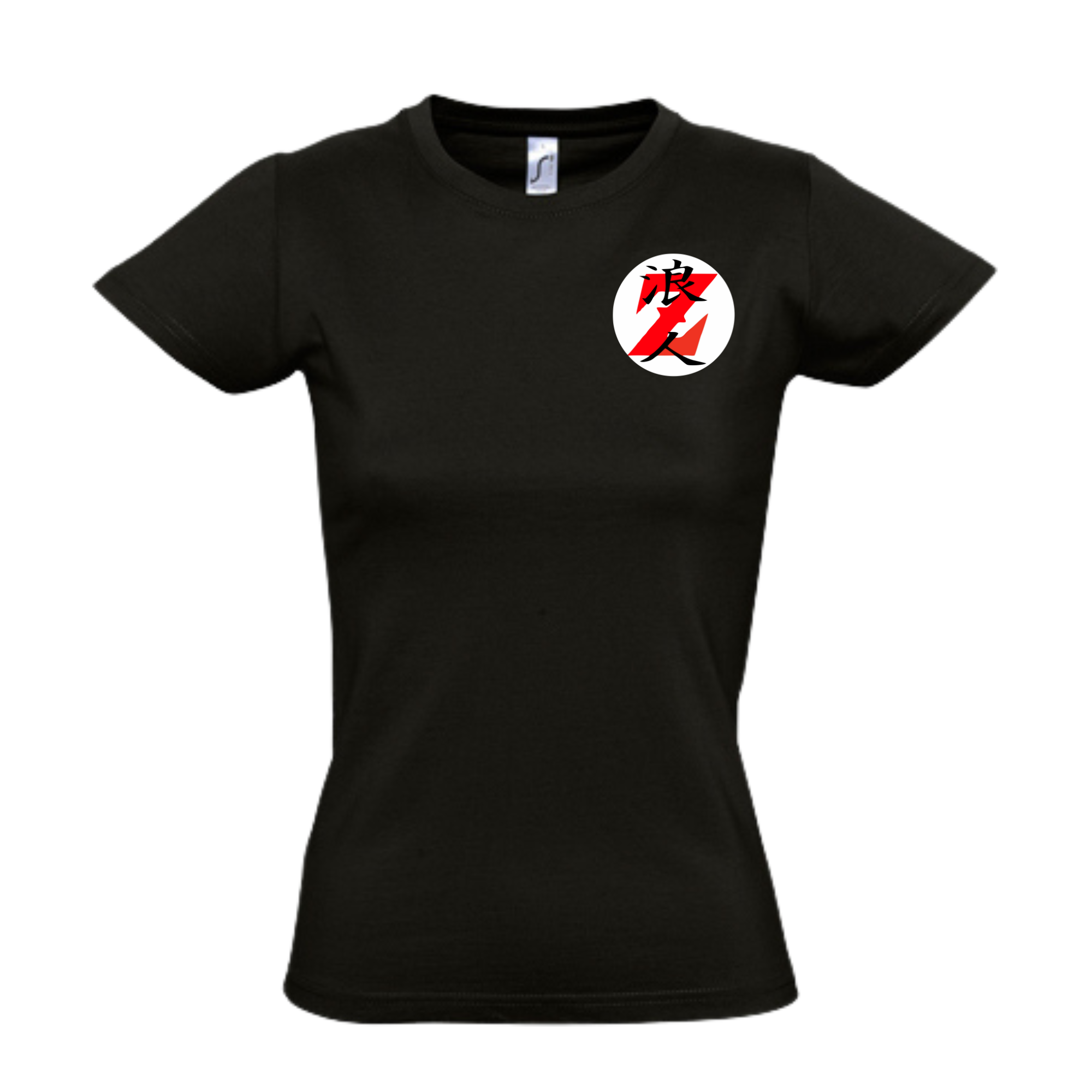 Ladies Basic T-Shirt Imperial black RoninZ Edition