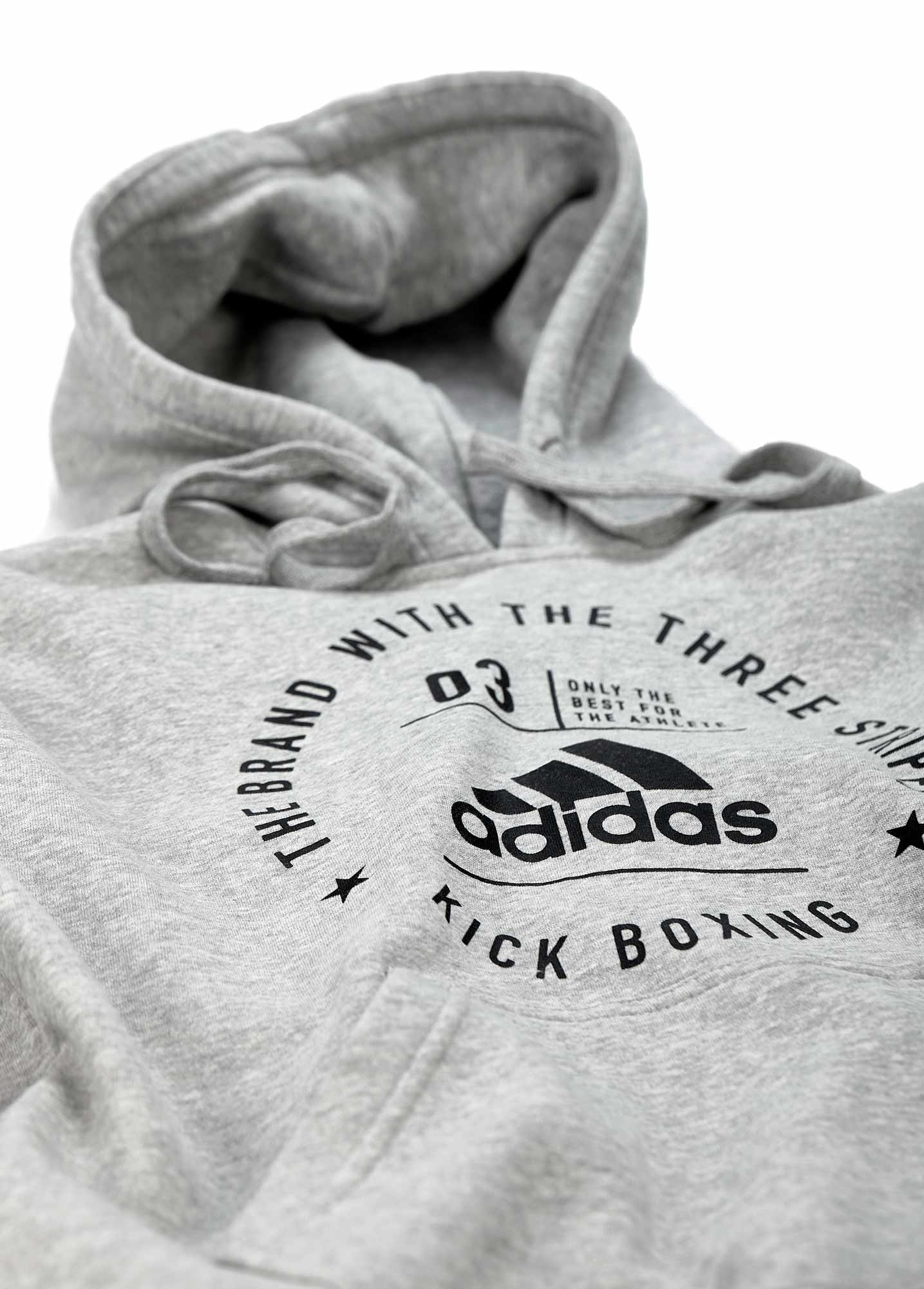 adidas Community Line Hoody Kickboxing grey/black, adiCL02KB