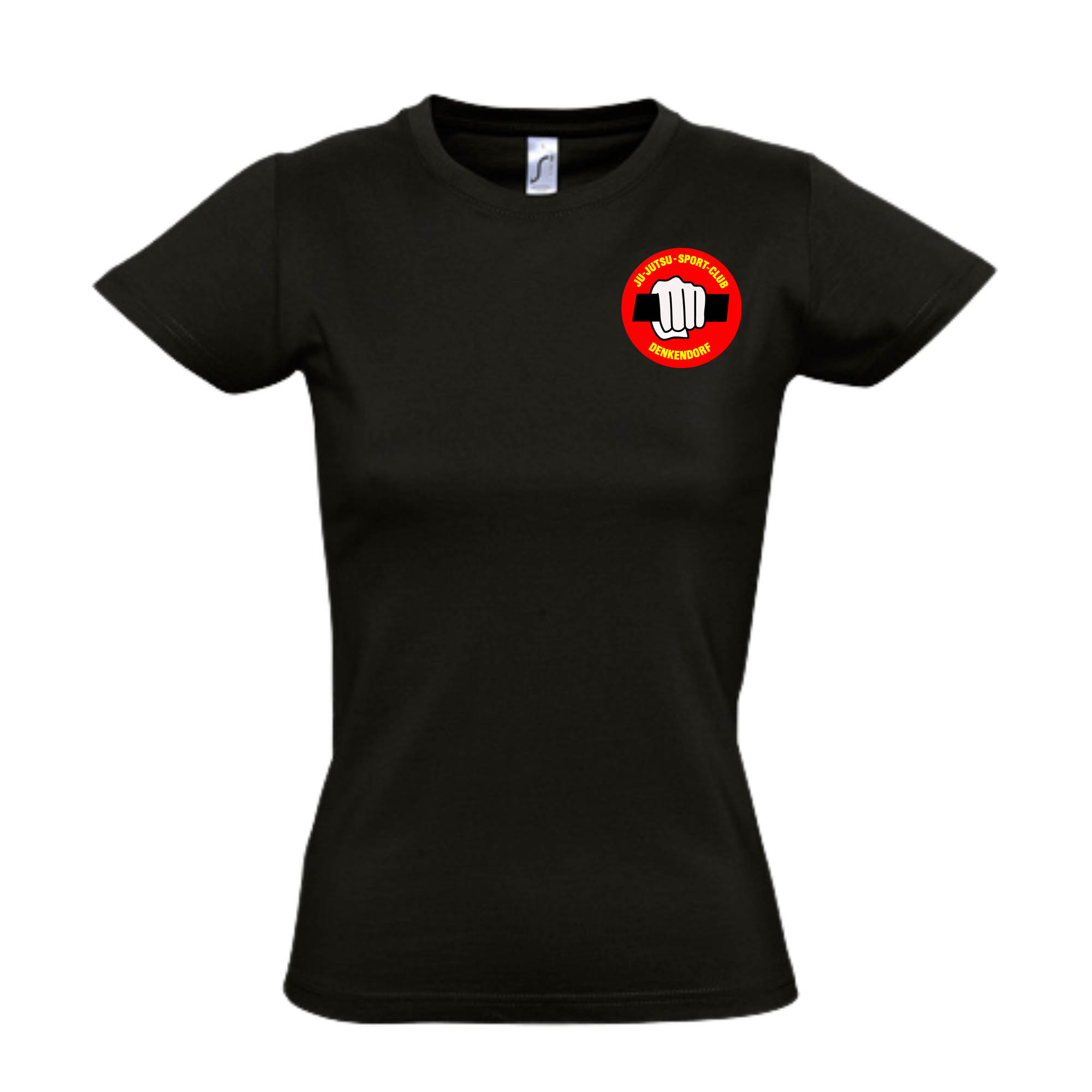 T-Shirt, Schwarz, Logo, Kreislogo, Jujutsu