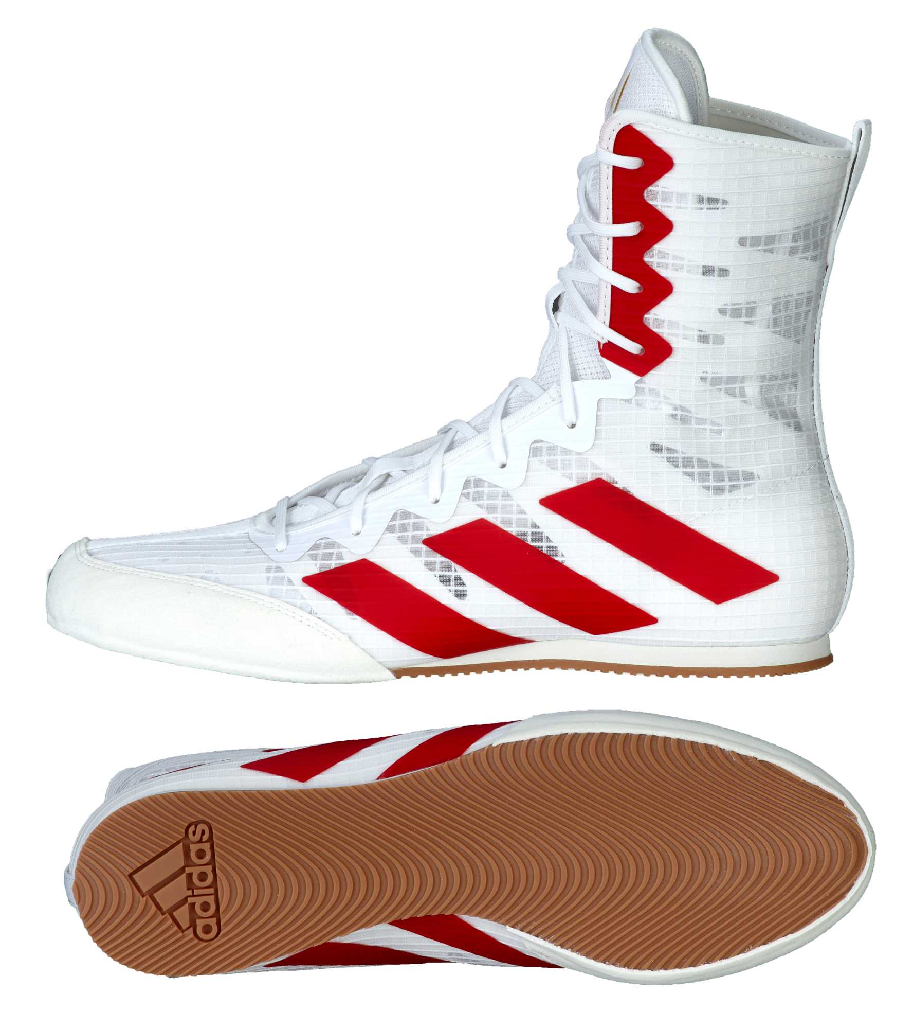 adidas Boxschuhe Box Hog 4 white/red, HP9613