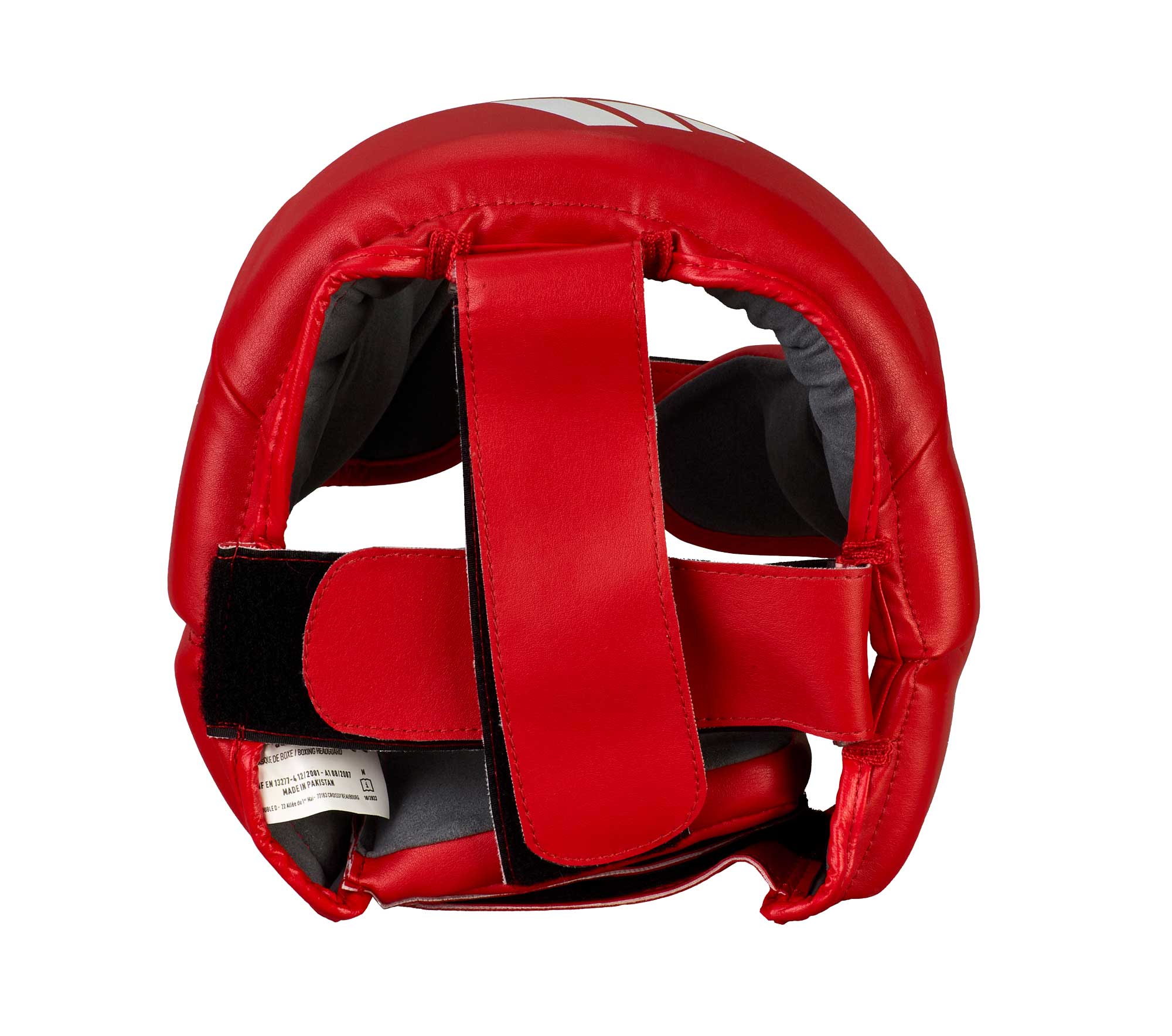 adidas IBA head guard red cactus-leather adiIBAH1C