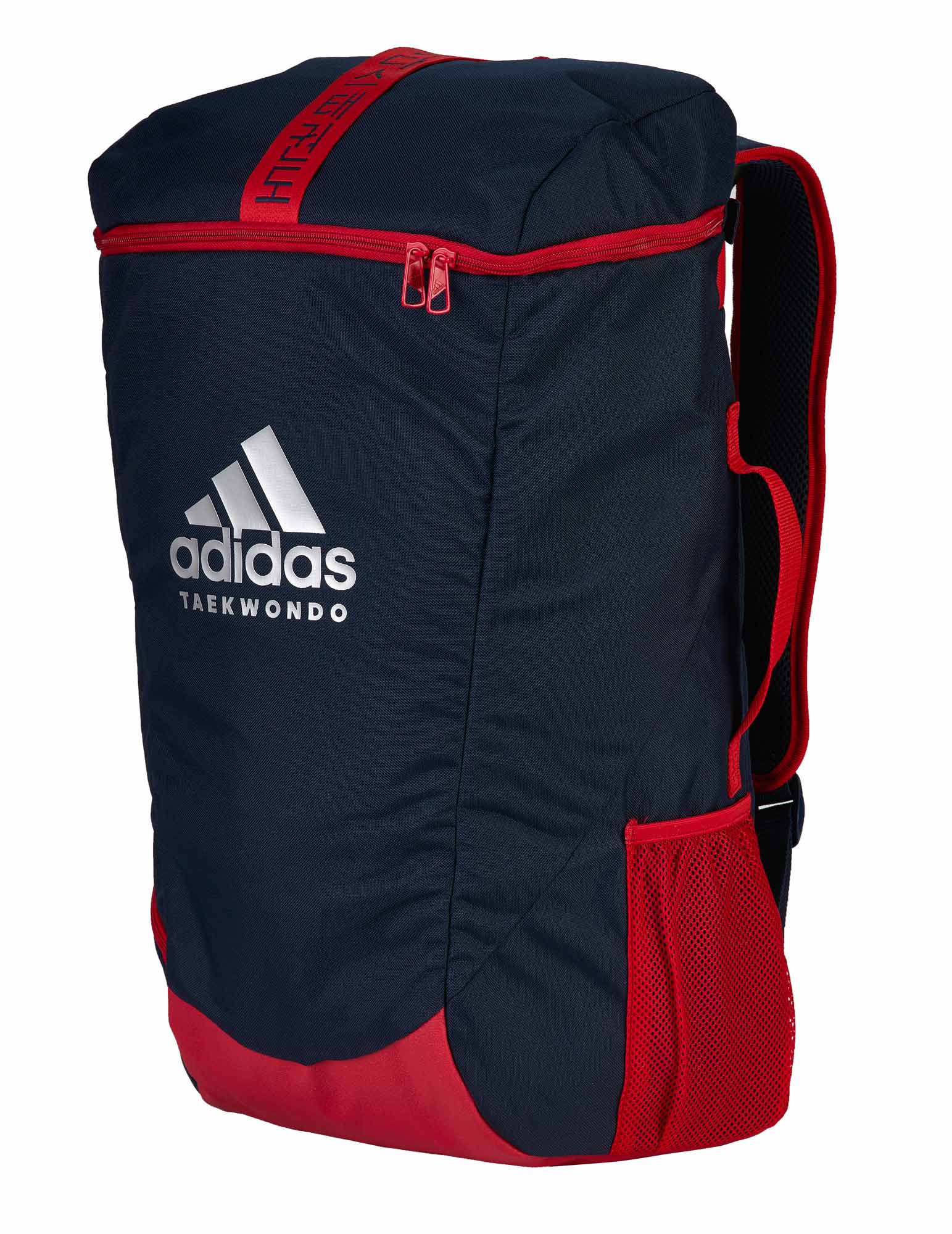 adidas Sport Rucksack "Taekwondo" blue/red, adiACC090T