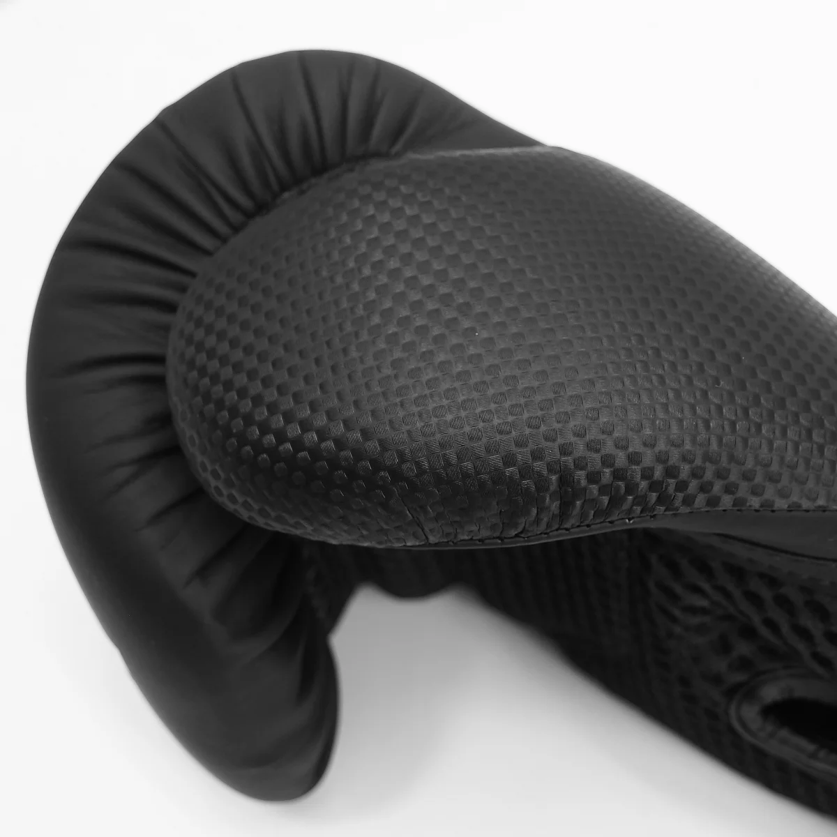 Boxhandschuh, Schwarz, Texturiert, Synthetisch, Gekrümmt