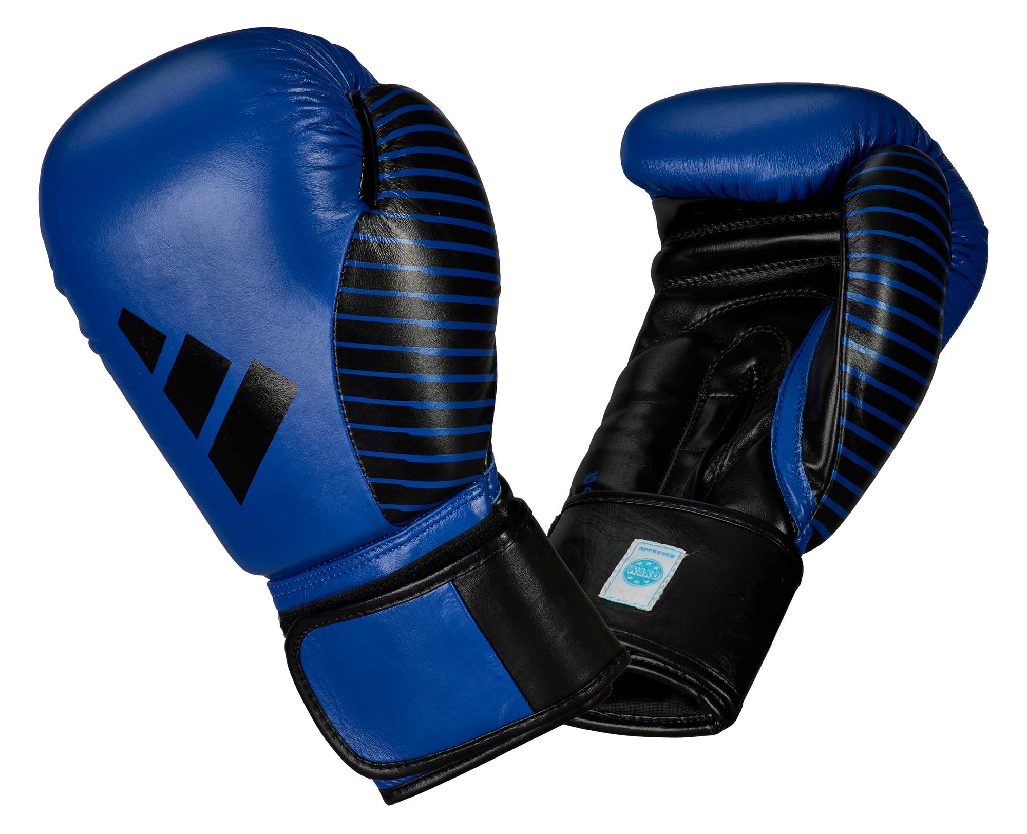 adidas kickboxing competition glove blue/black adiKBWKF200