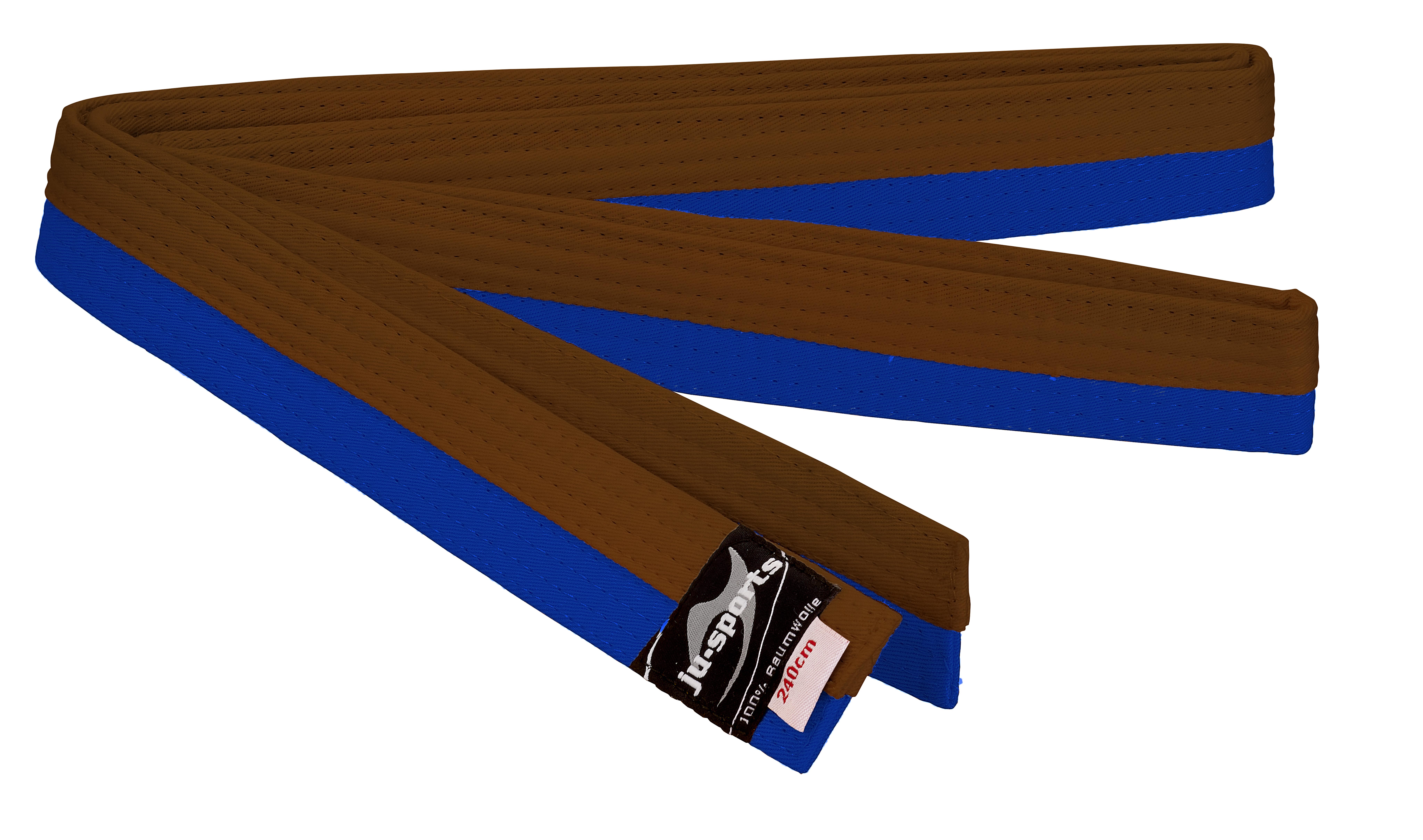 Ju-Sports budo belt blue/brown