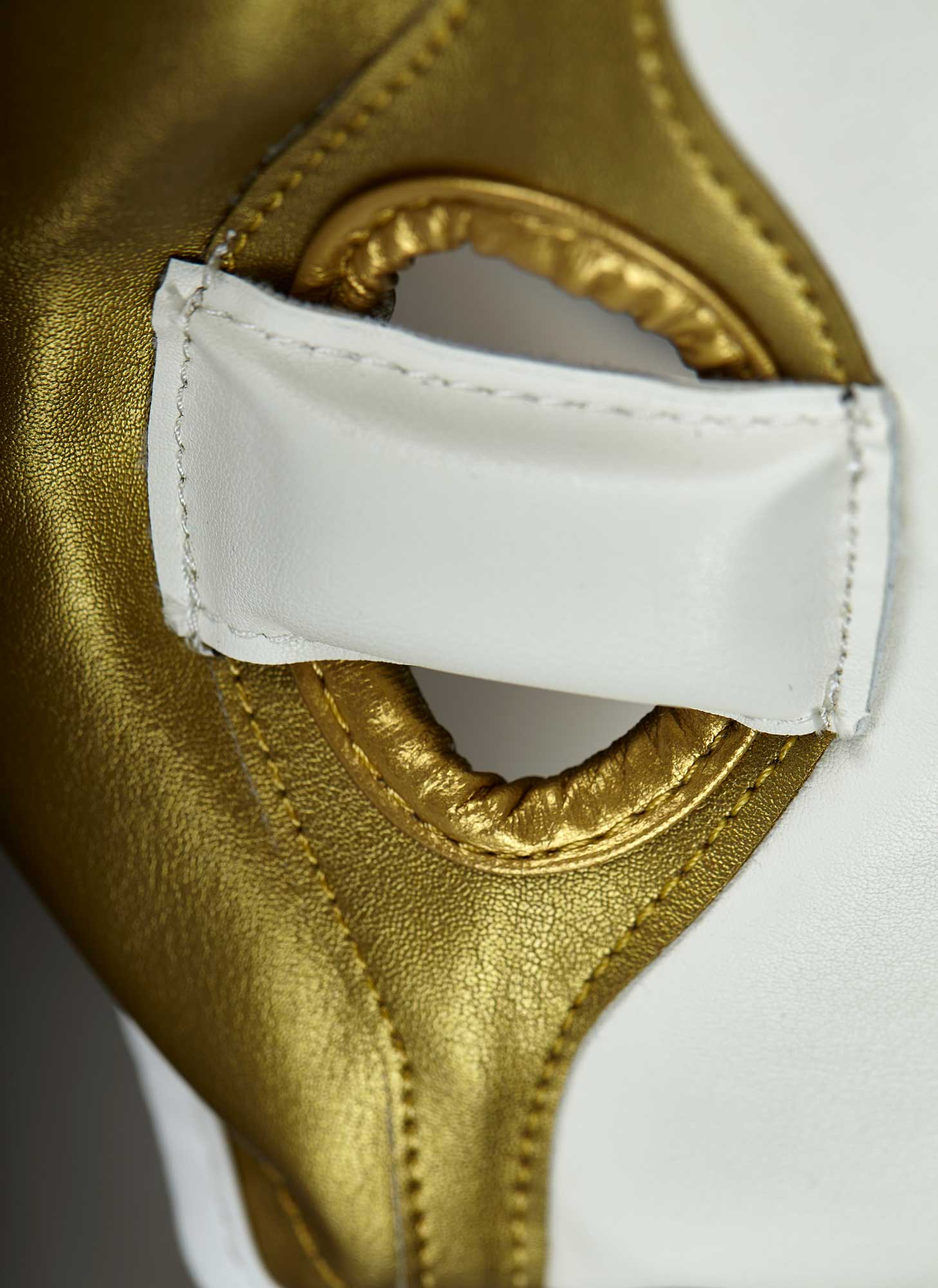 adidas Speed Pro head guard white/gold, ADISPD350HG adidas Speed Pro head guard white/gold, ADISPD350HG