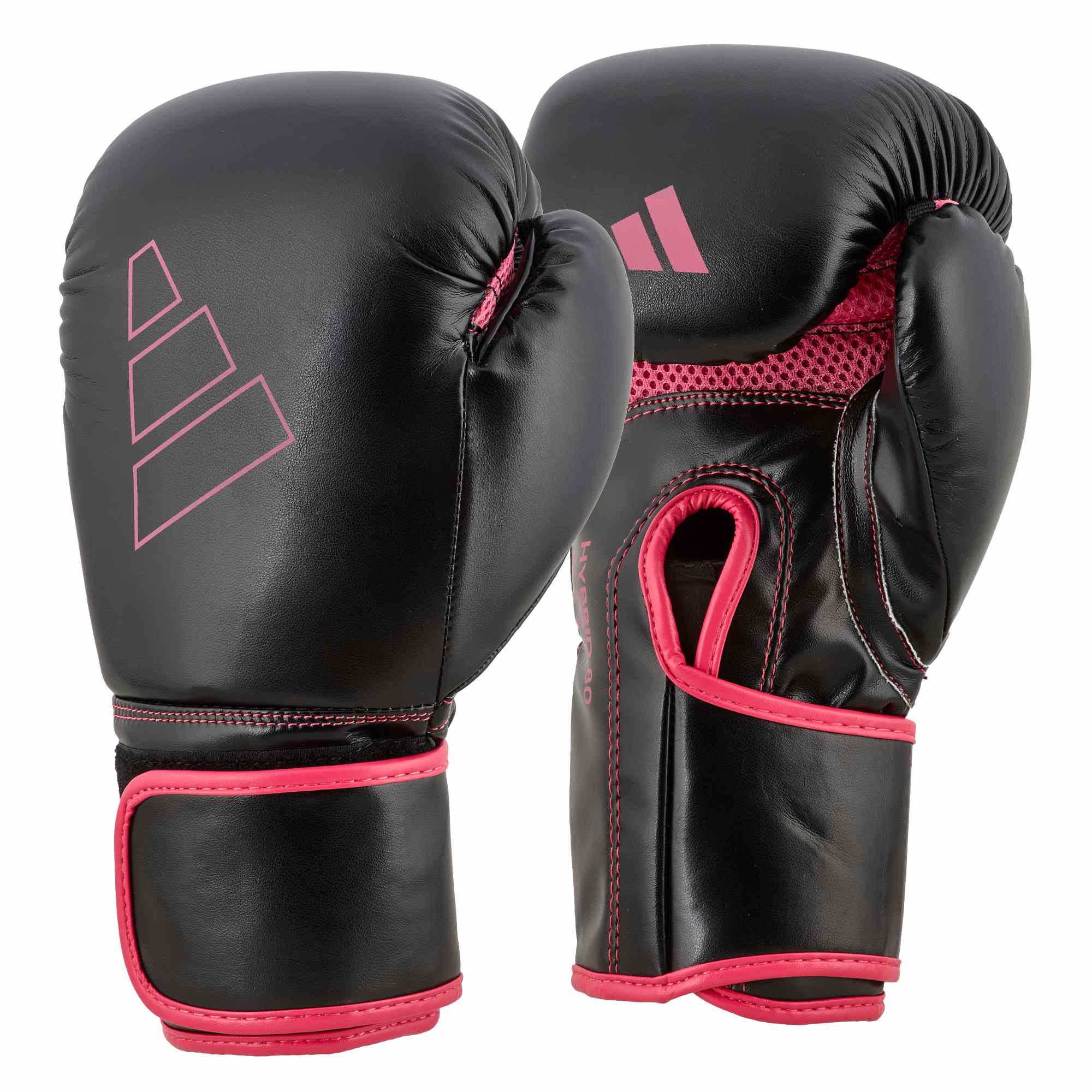 adidas Boxhandschuhe Hybrid 80, black/pink, ADIH80