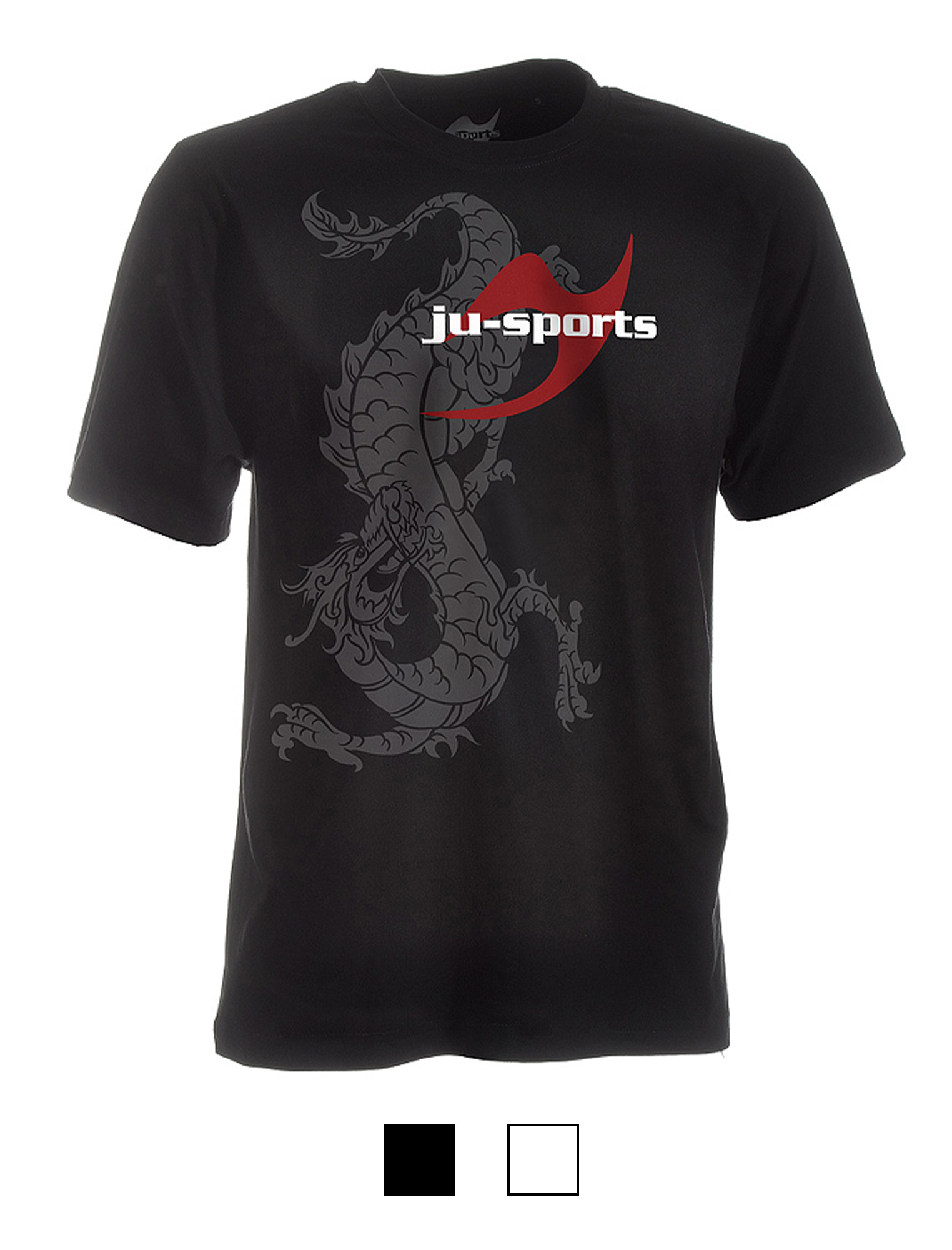 Ju-Sports Dark-Line T-Shirt Ryuu black