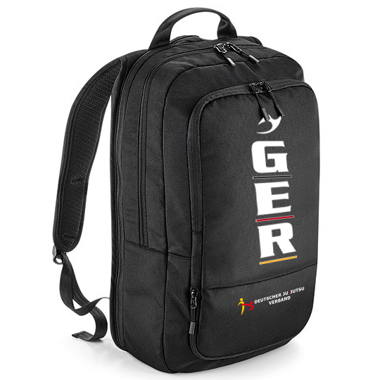 Ju Sports GER Daypack Laptop Rucksack "pitch black" 24h