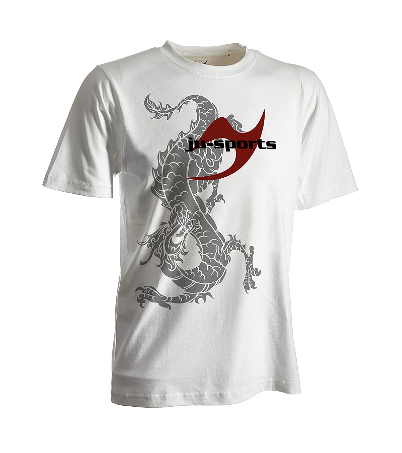 Ju-Sports Dark-Line T-Shirt Ryuu white