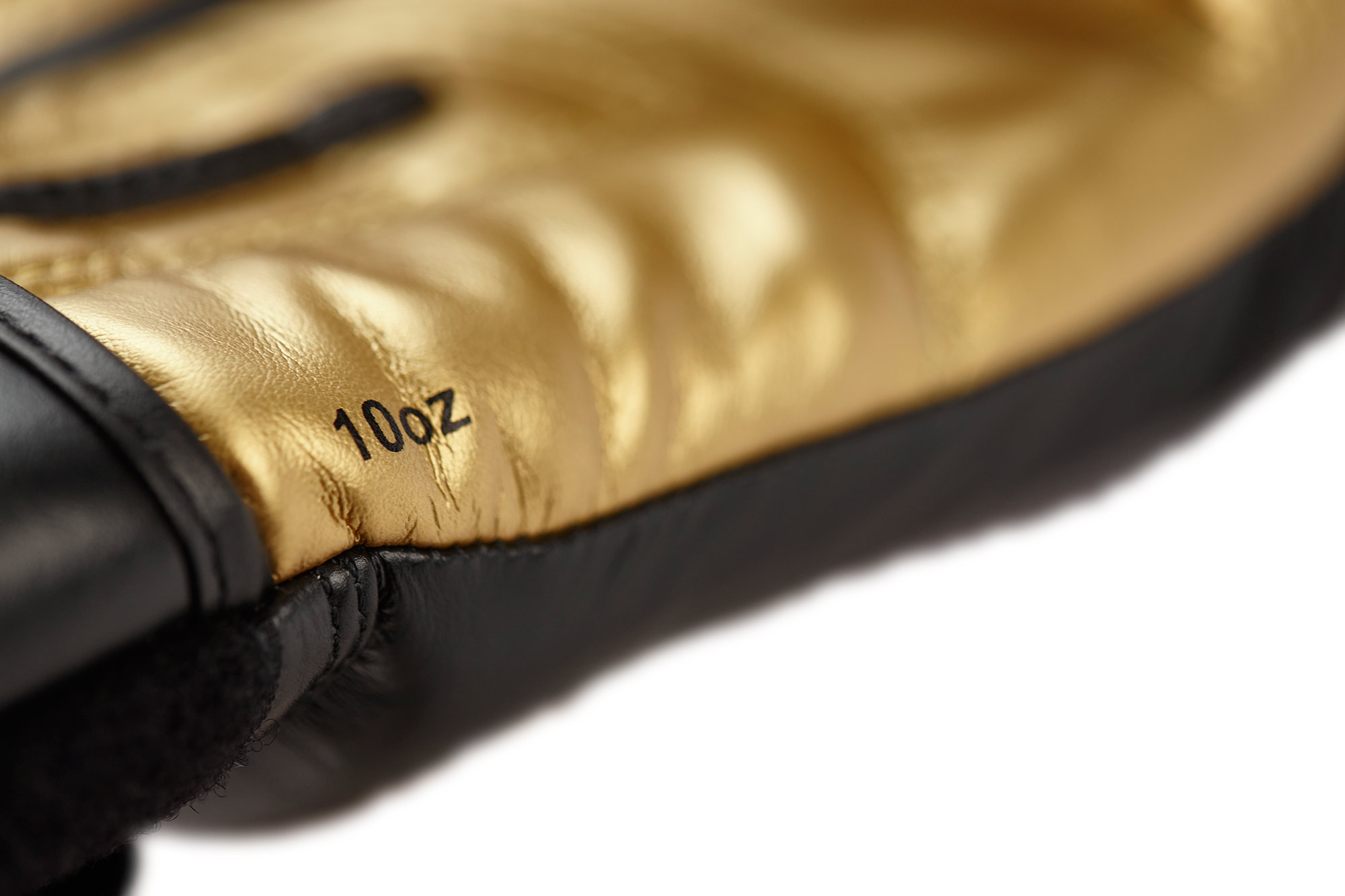 adidas Kickboxing Wettkampfhandschuh black/gold met, adiKBWKF200